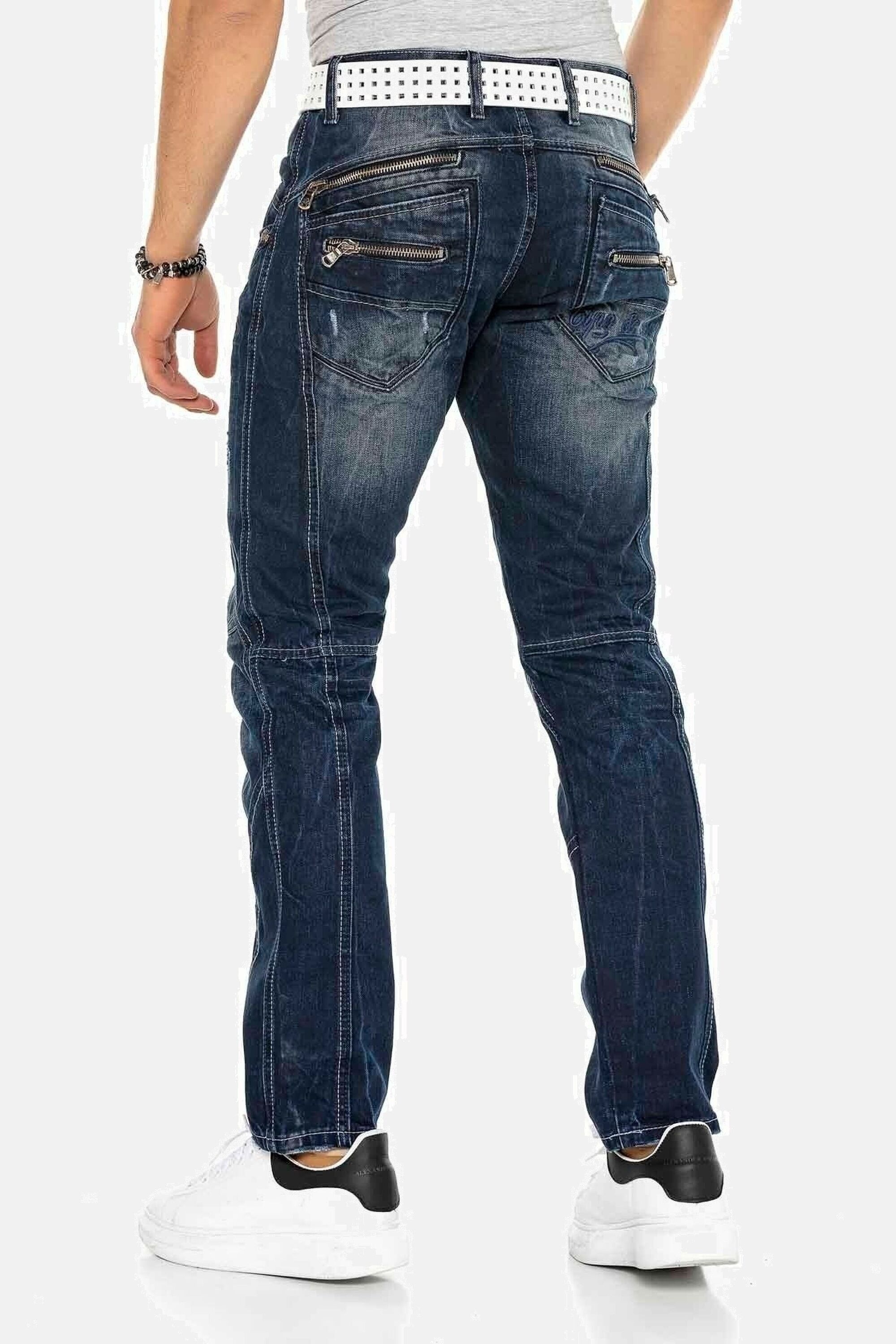Cipo & Baxx Straight-Jeans »Jeans«, Jeans in Straight Fit, C-0768