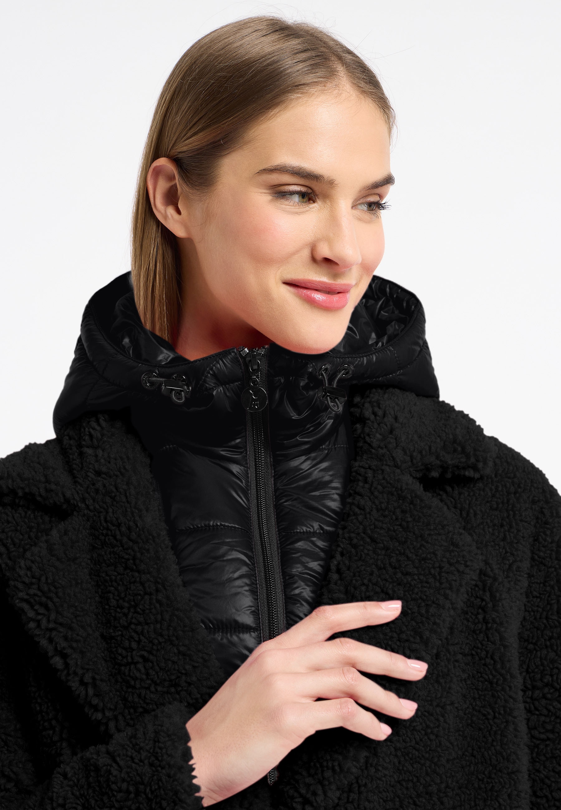 Frieda & Freddies Fellimitatmantel »Fake Fur Coat / Gine2«