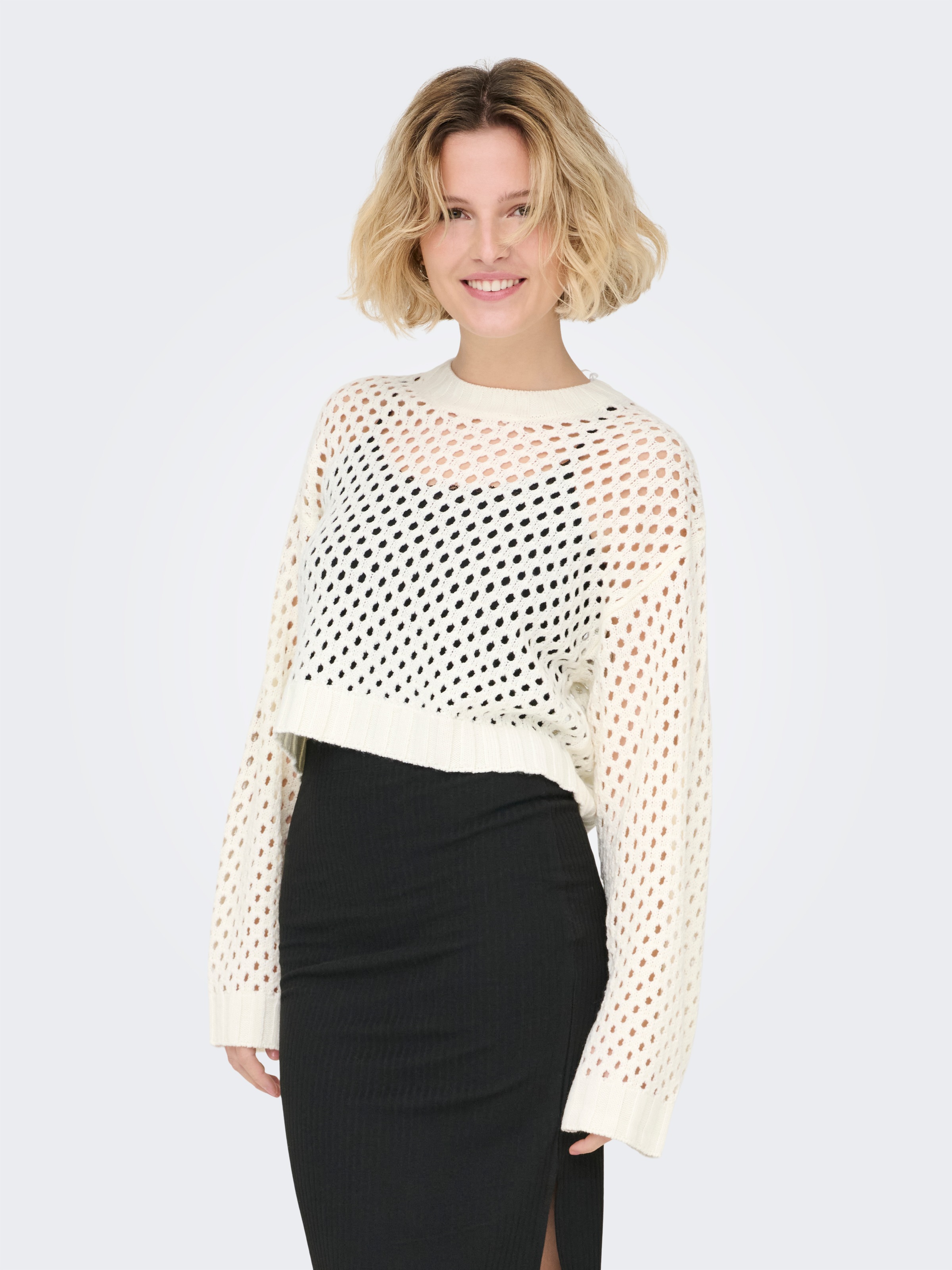 Thumbnail - ONLY Strickpullover "ONLSMILLA SHORT PULLOVER L/S KNT NOOS"