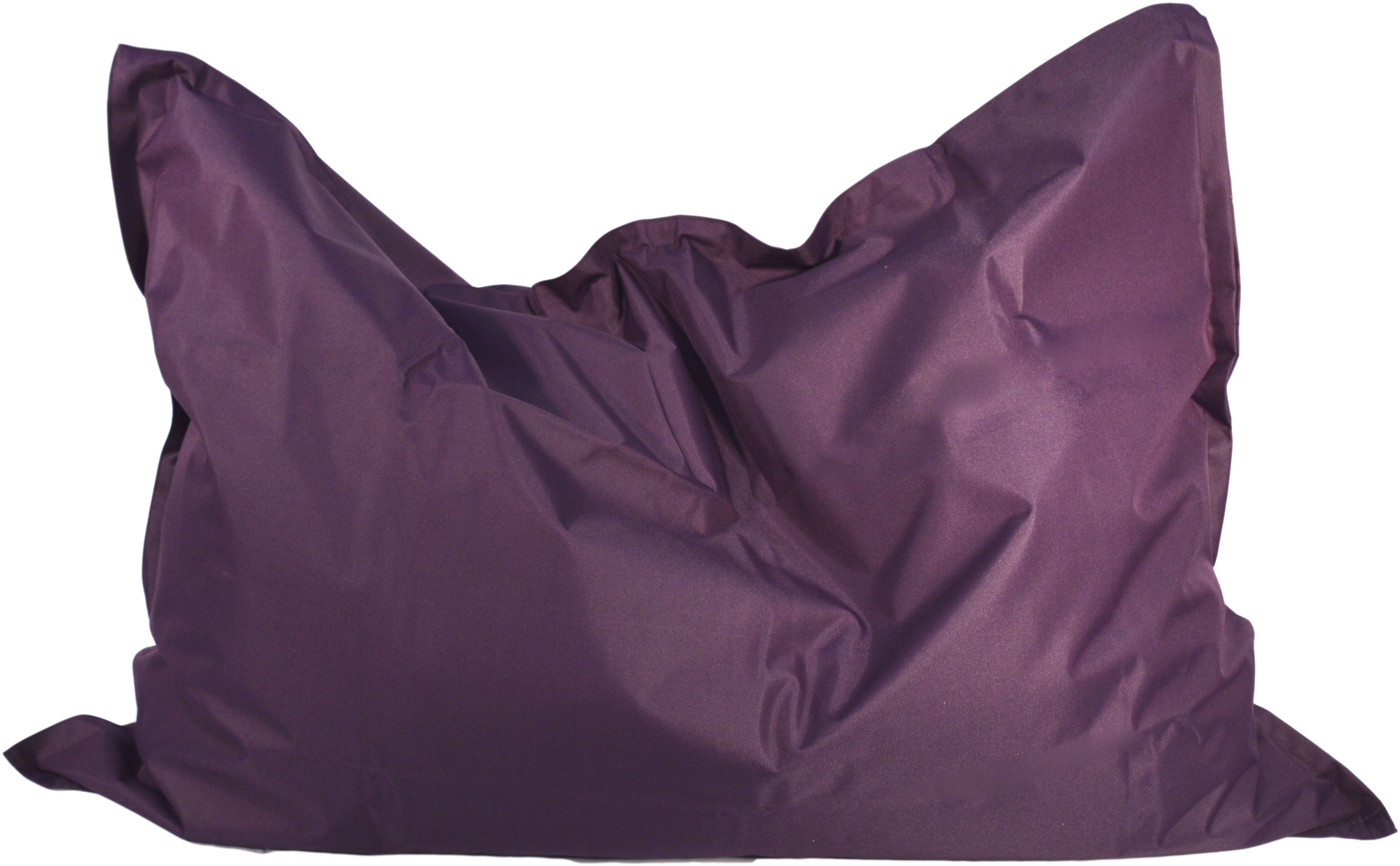 Sitzsack KINZLER, B:100cm H:10cm, lila, Polyester, Kinderzimmer, Sitzsäcke, "Meso", Uni Farben, Outdoor geeignet, ideal im Wohnzimmer & Kinderzimmer