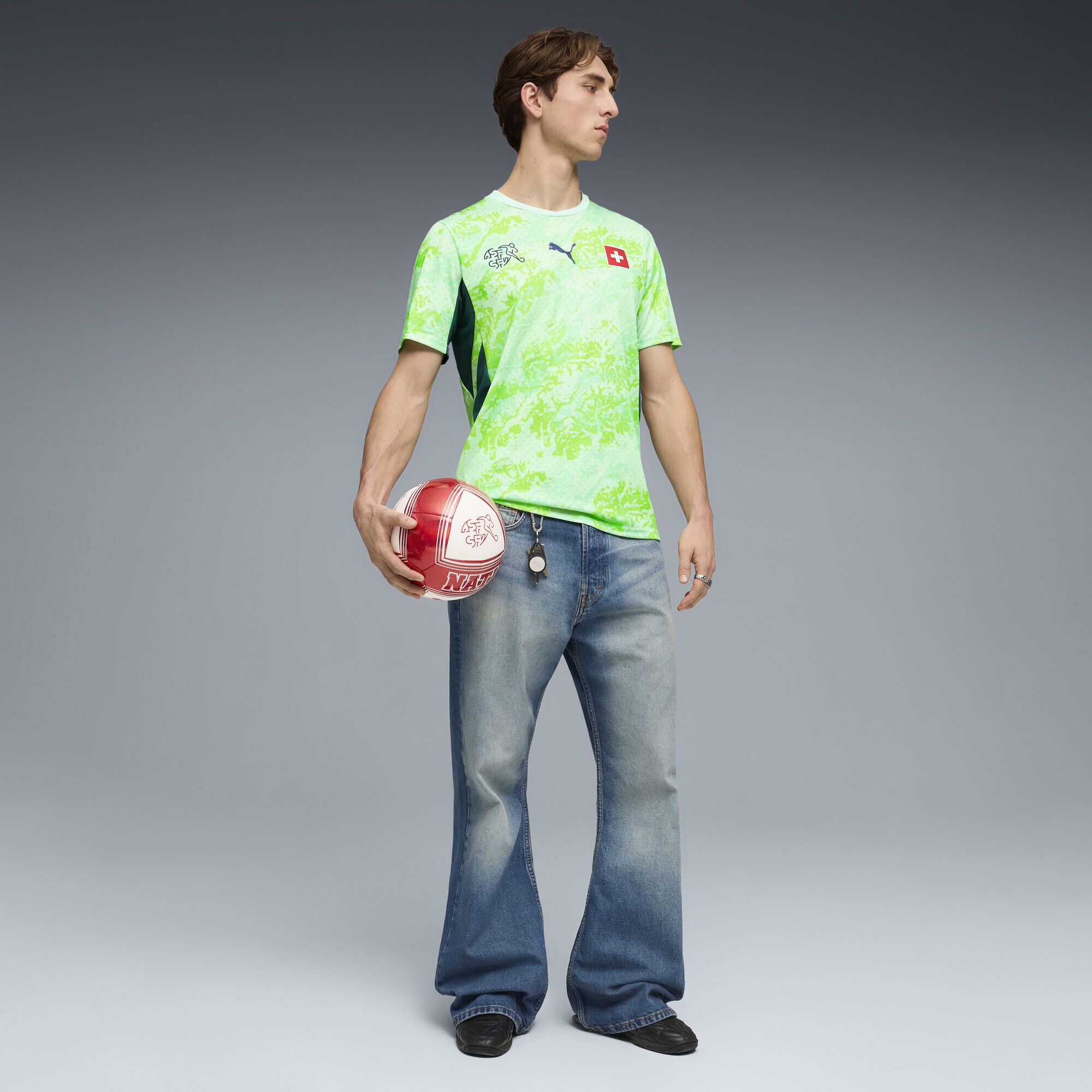 PUMA Trainingsshirt »Schweiz 2026 Auswärtstrikot Herren«