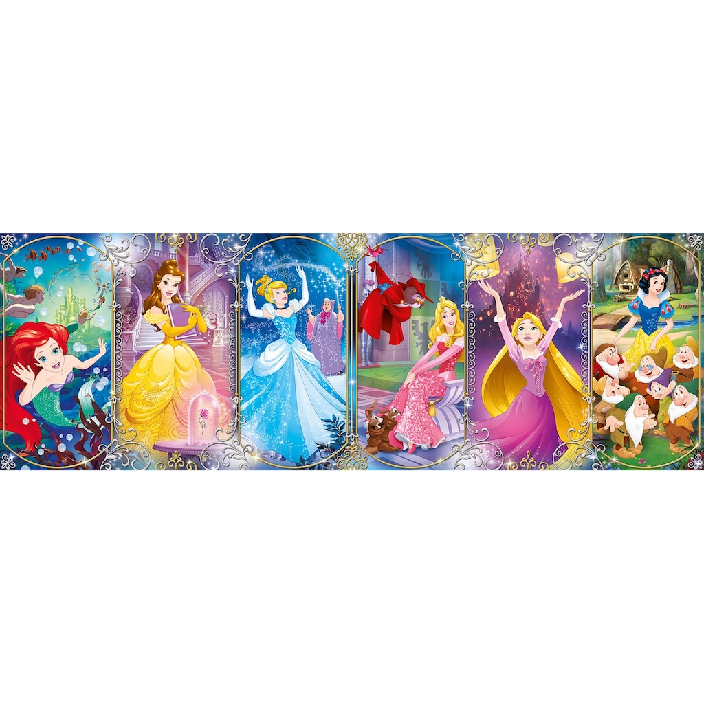 Clementoni® Puzzle »Panorama High Quality Collection, Disney Princess«