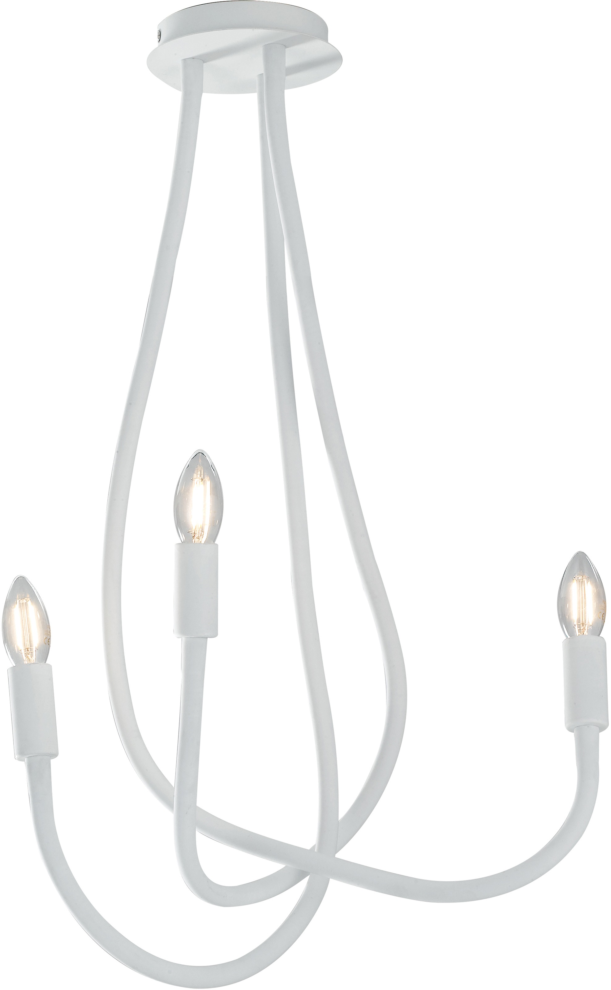 LUCE Design Deckenleuchte I-LOVER-3-BCO, E14, 1 St.