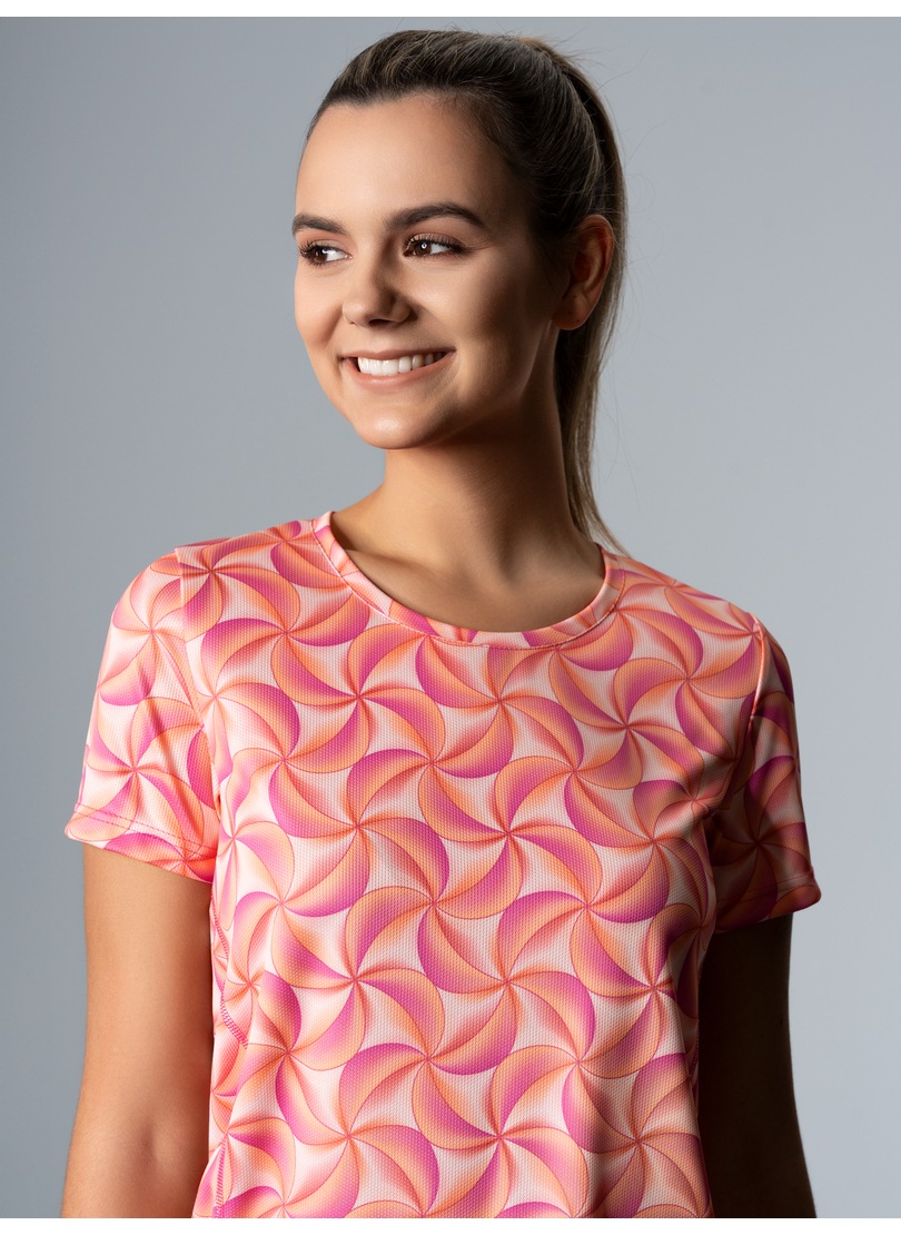 Thumbnail - Trigema T-Shirt "TRIGEMA Sport T-Shirt mit modischem Allover-Print", (1 tlg.)