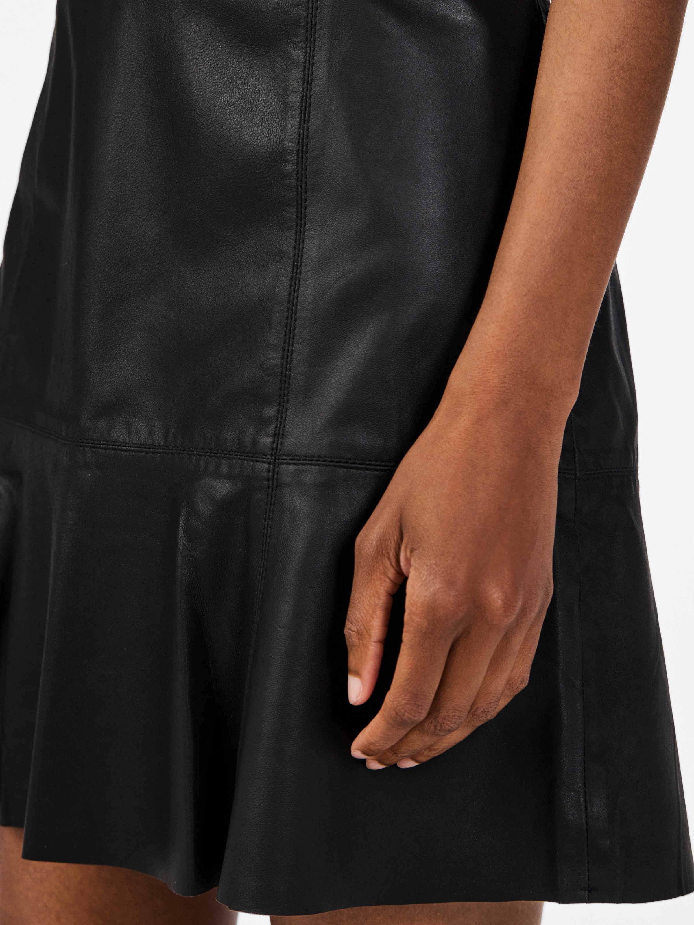 Y.A.S Lederrock "YASCOLLY MW NAPLON LEATHER SKIRT NOOS" günstig online kaufen
