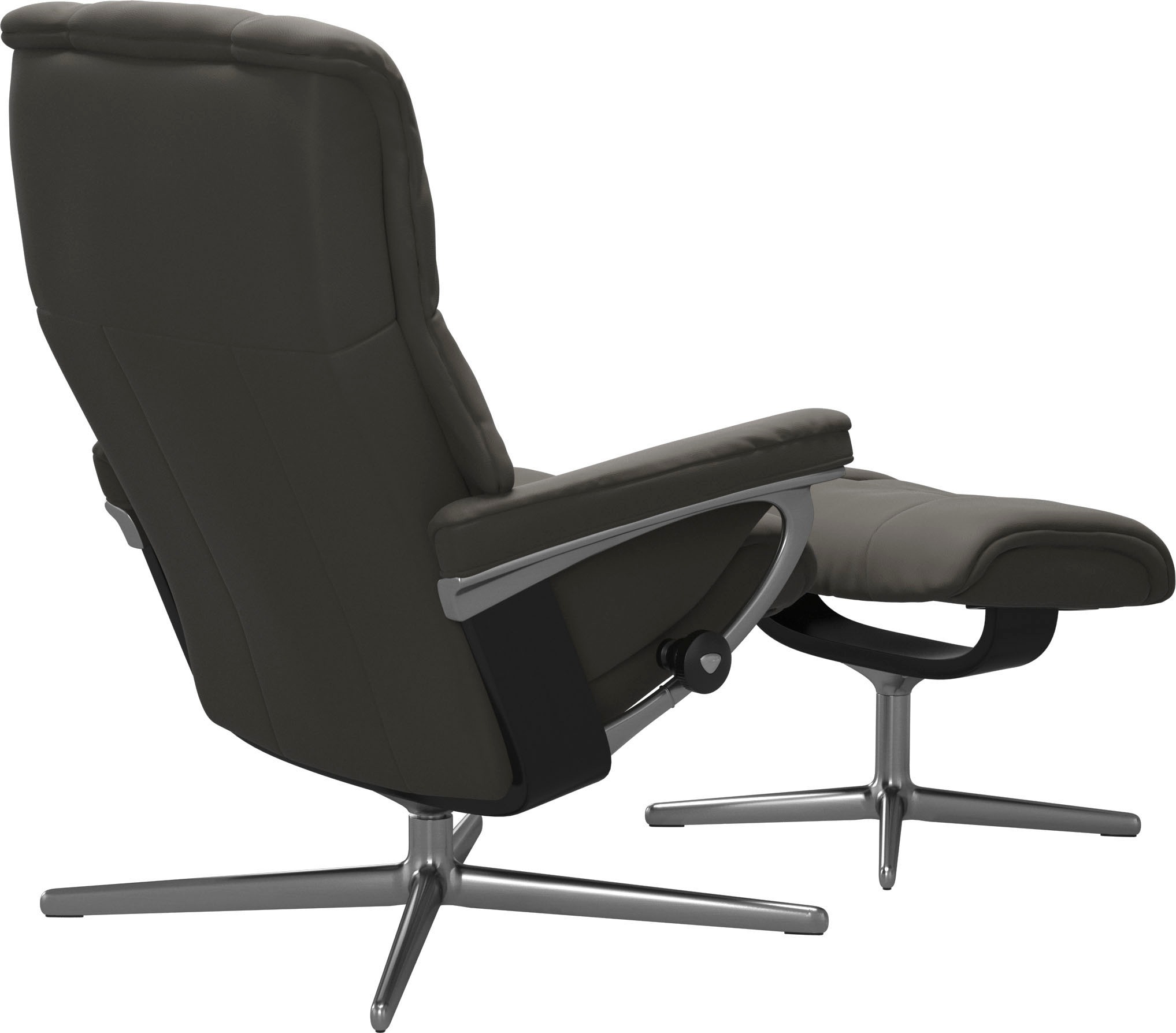 Stressless® Relaxsessel »Mayfair«, mit Cross Base, Größe S, M & L, Holzakzent Schwarz