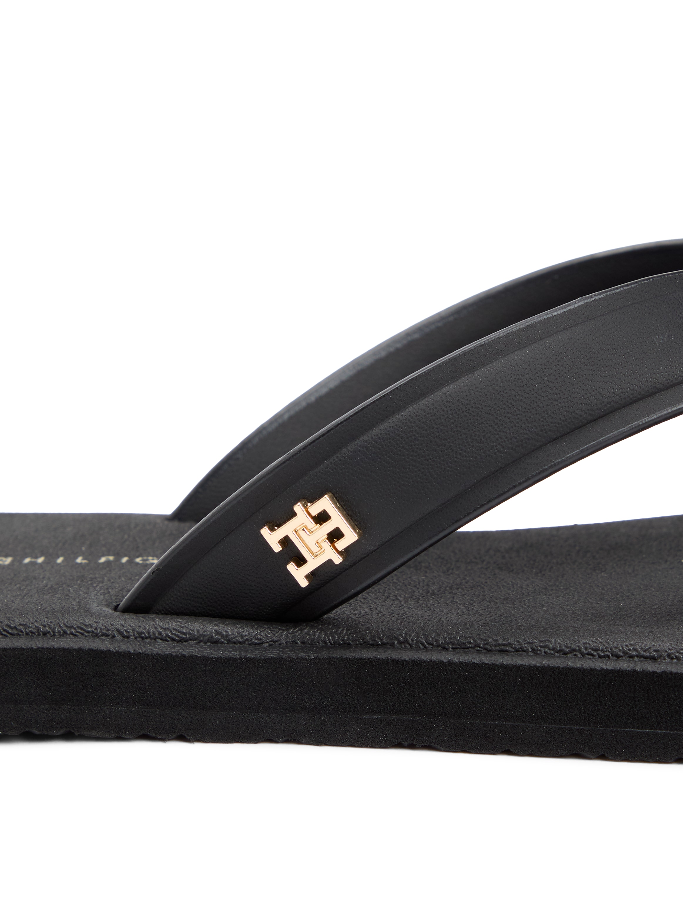 Tommy Hilfiger Zehentrenner »TH SCANDI PREMIUM SUMMER SANDAL«  Strandschuh, Pool Slides, Dianette, Flat mit Logo-Emblem