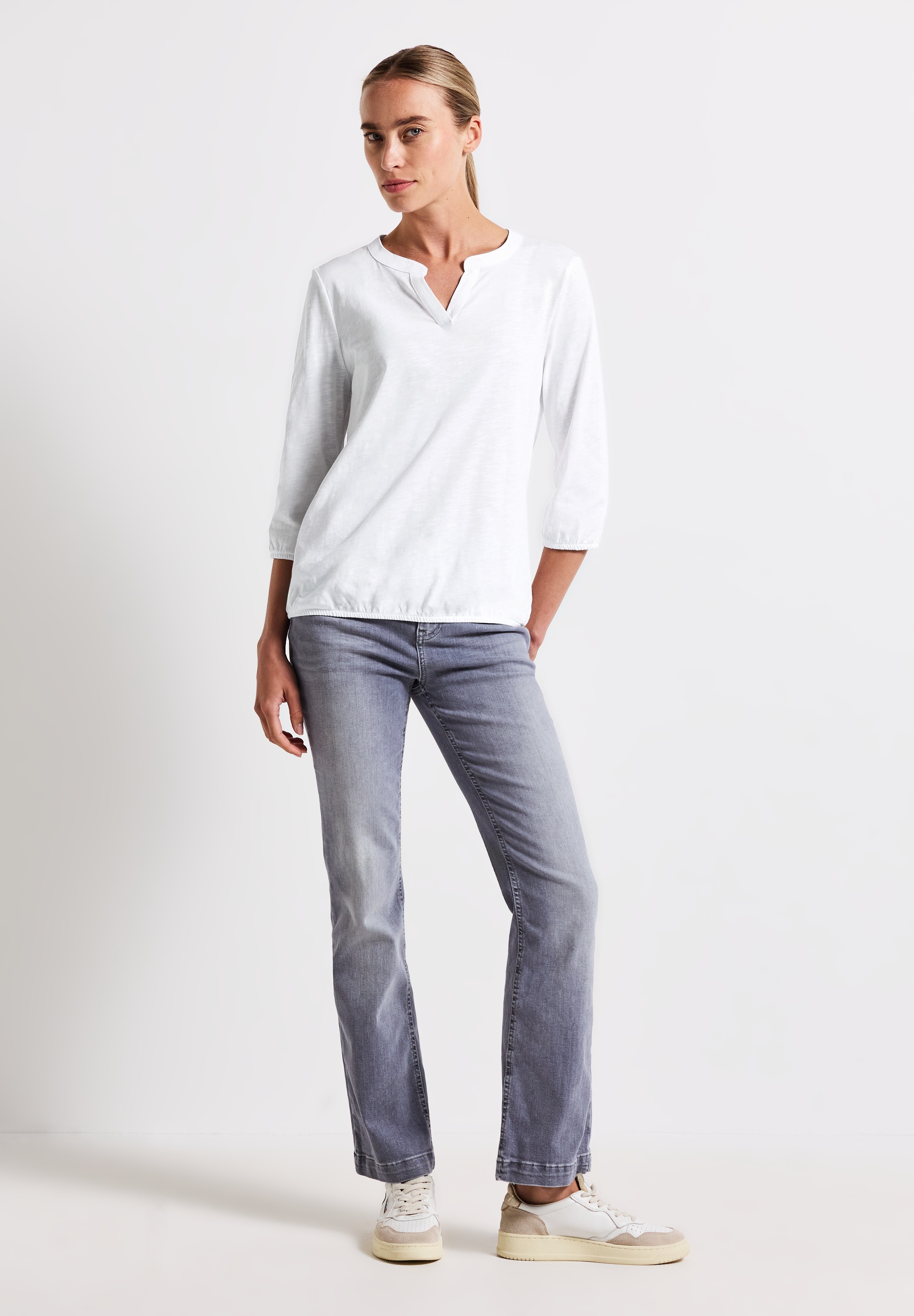 STREET ONE T-Shirt, aus reiner Baumwolle