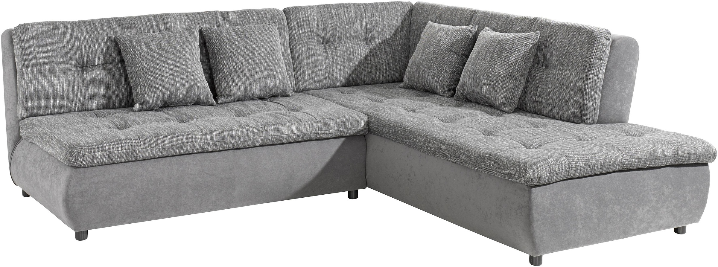 Trends by HG Ecksofa »Pool L-Form«, wahlweise mit Bettfunktion, frei im Raum stellbar