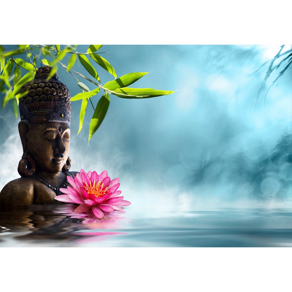 Papermoon Fototapete »Buddha in Meditation.«
