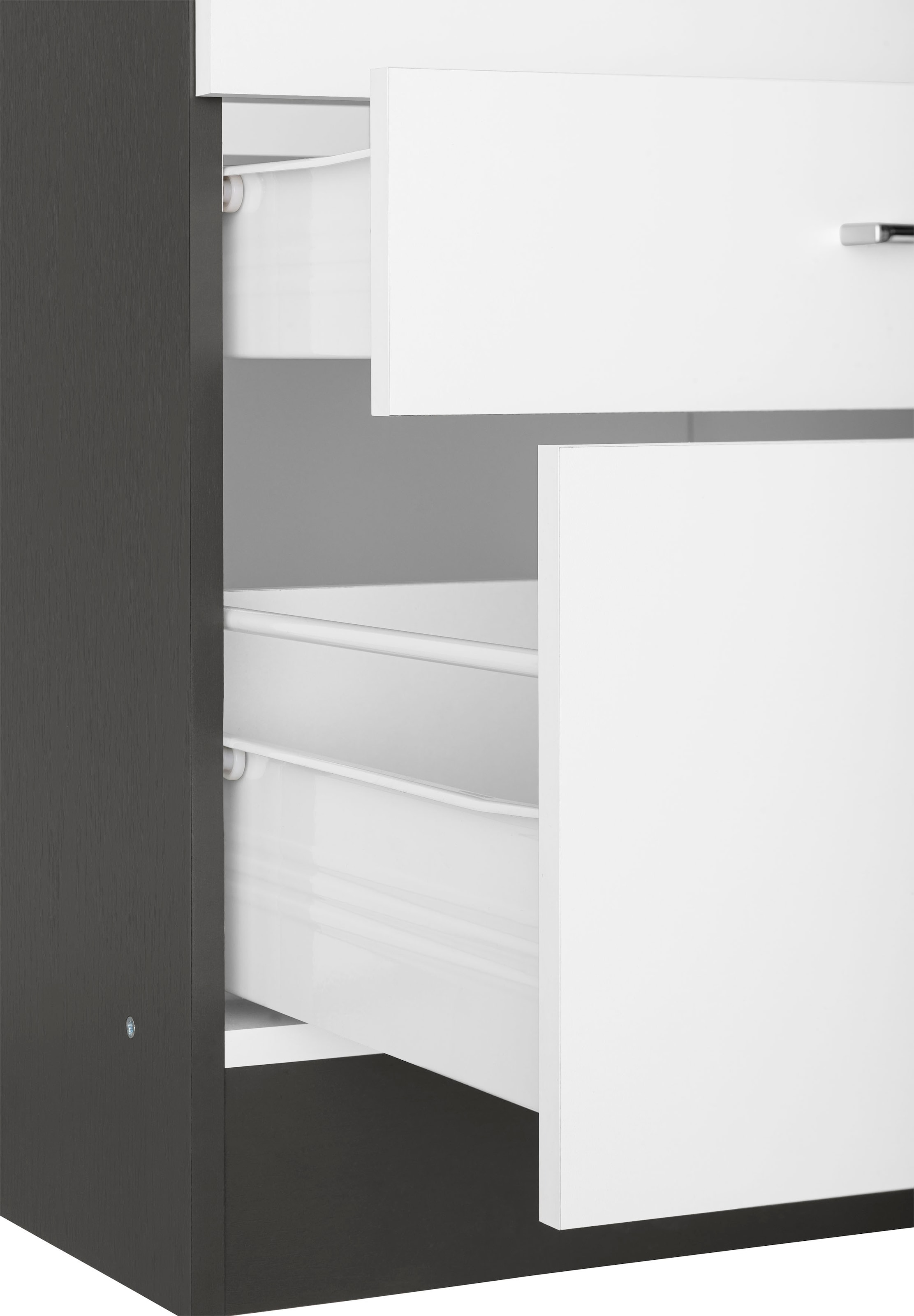 KOCHSTATION Küchenzeile »KS-Paris – Küchen mit einzigartigen Fotomotiven auf den Fronten« Breite 290 cm, wahlweise mit E-Geräten und Induktion