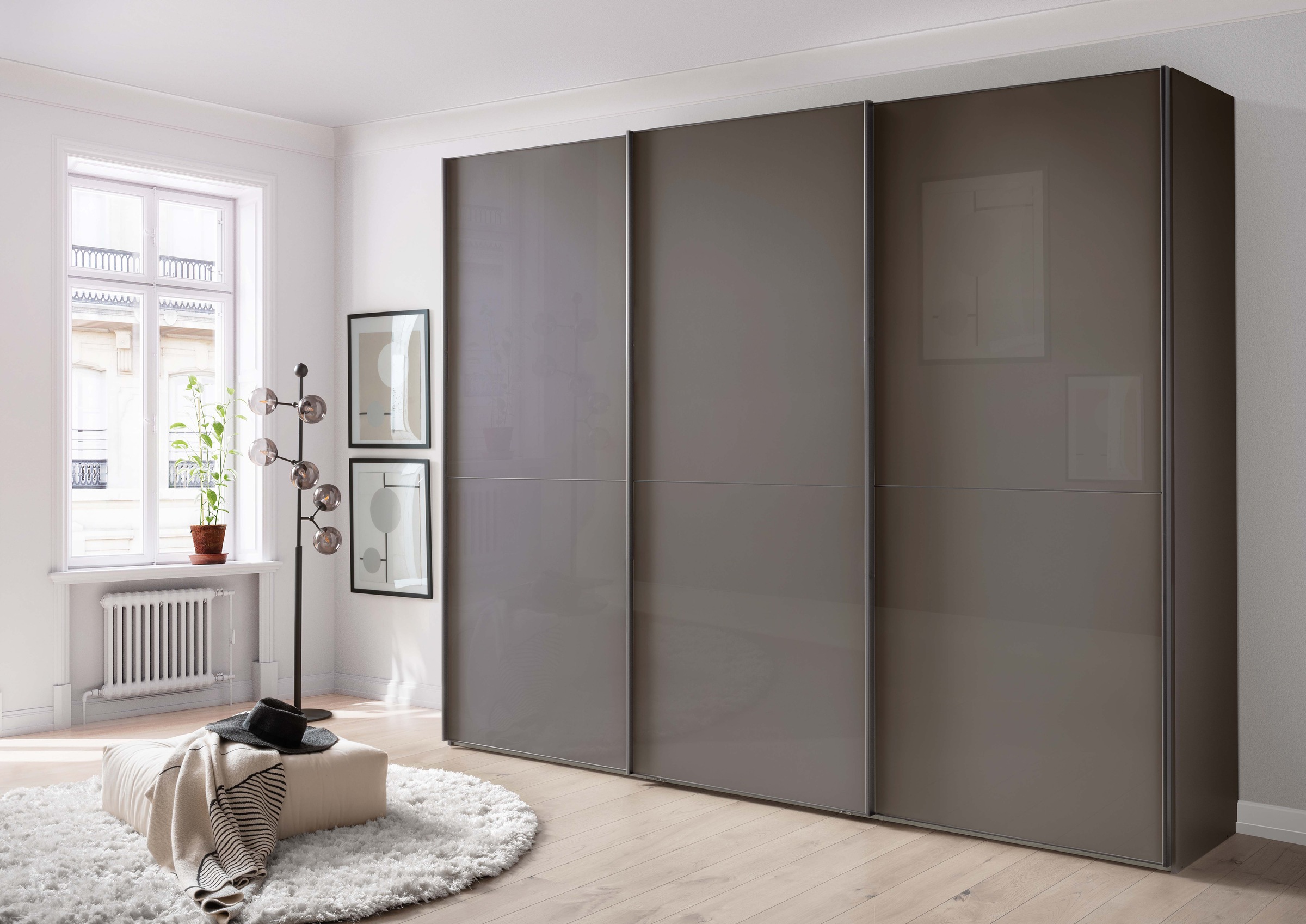 WIEMANN Schwebetürenschrank "Phoenix, Made in Germany, modernes Design, Hig günstig online kaufen