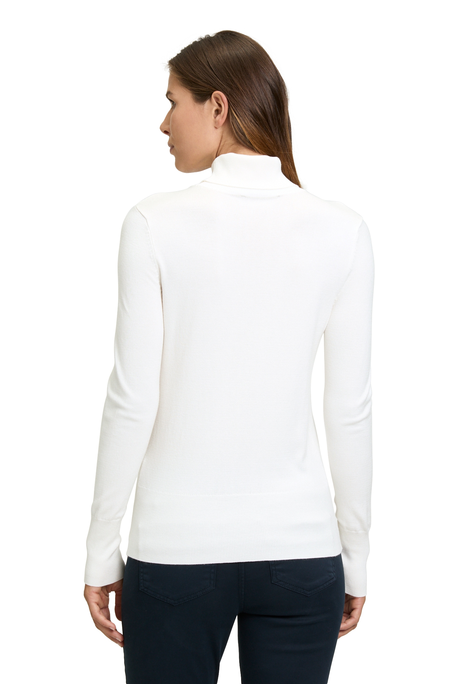 Betty Barclay Strickpullover »Betty Barclay Rollkragenpullover langarm«, (1 tlg.), Kragen