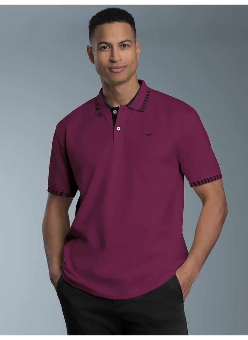 Trigema Poloshirt »TRIGEMA Poloshirt mit kontrastfarbigen Akzenten«, (1 tlg.)