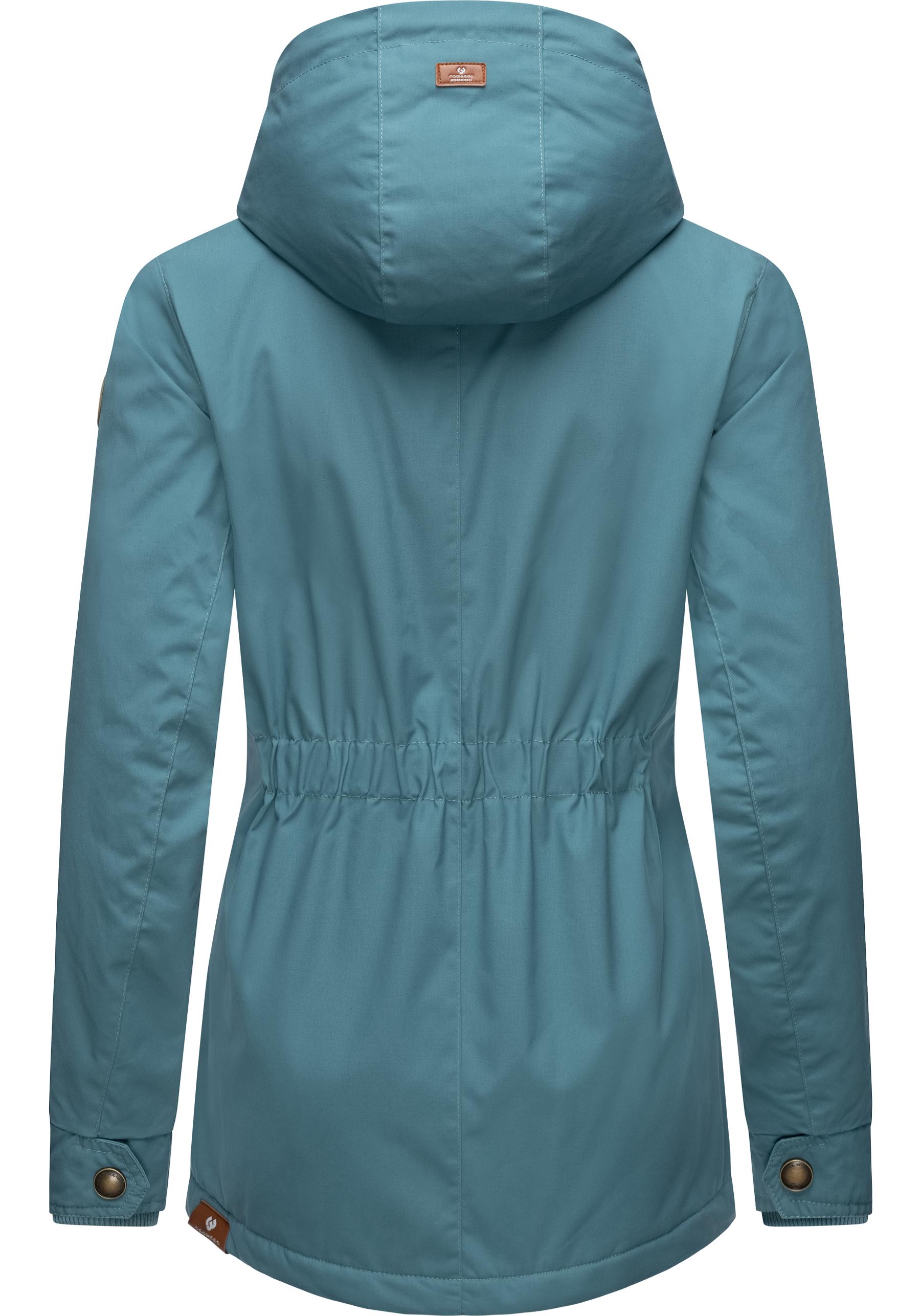 Thumbnail - Ragwear Winterjacke "Monade" mit Kapuze Damen Winterparka mit Kapuze und m. Fleece gefüttert