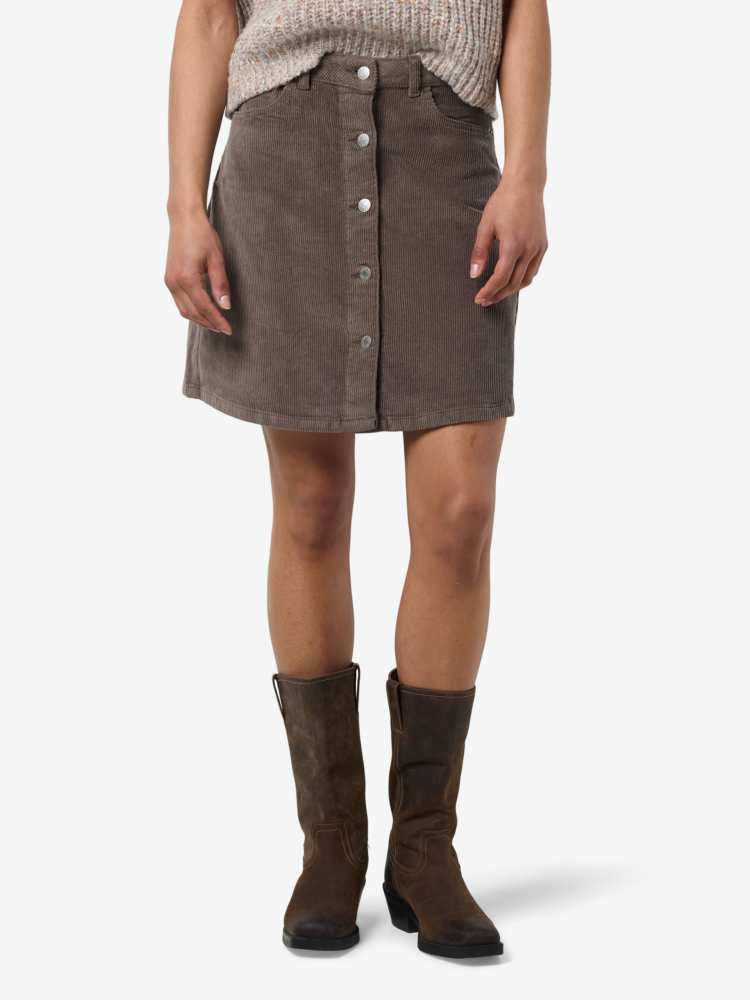 Noisy may Cordrock "NMRONNIE NW A SHAPE SKIRT CORDUROY NOOS" günstig online kaufen