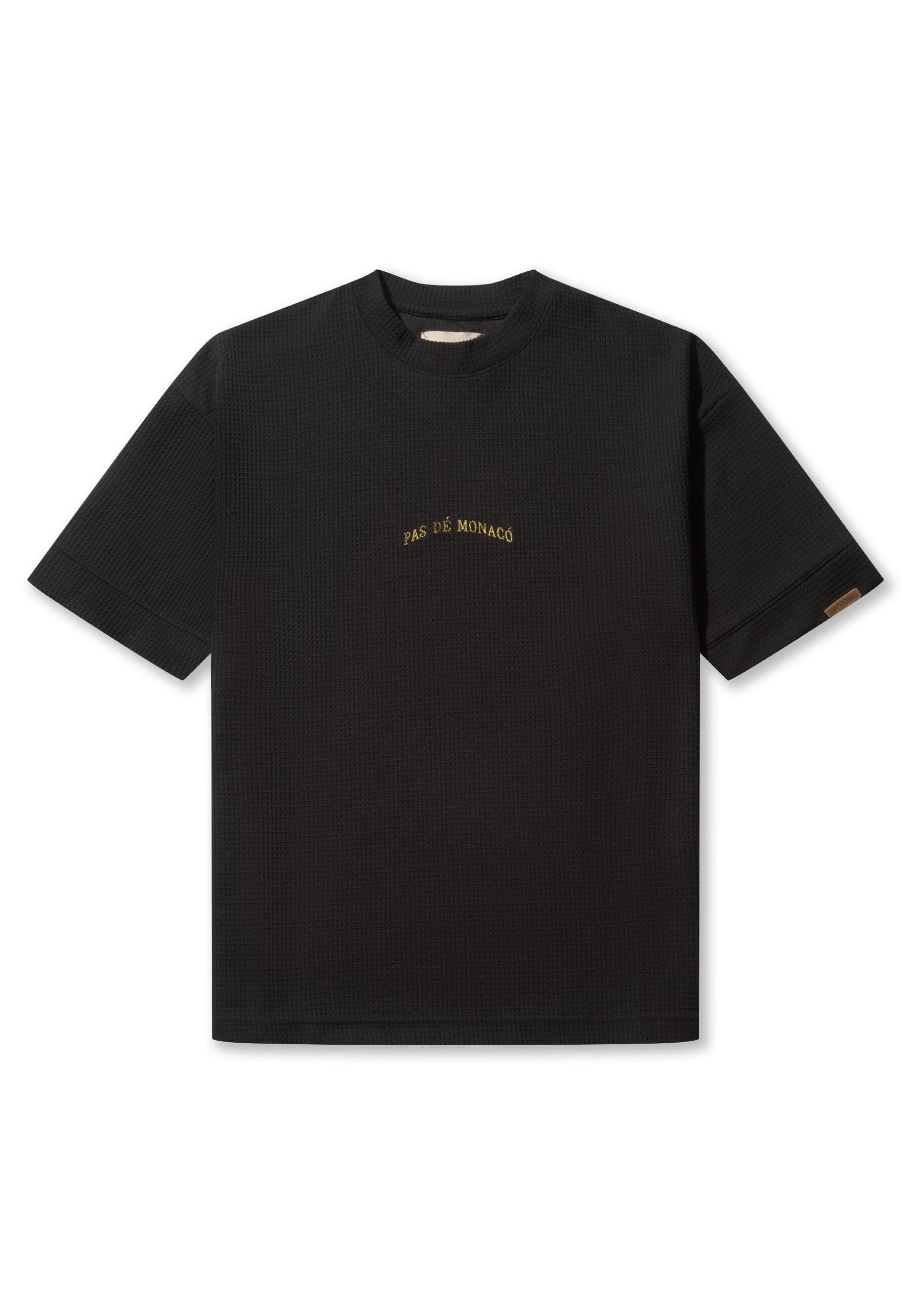 Pas De Monaco T-Shirt "Pas De Monaco WAFFLE T-SHIRT" 1 Stk. tlg. günstig online kaufen