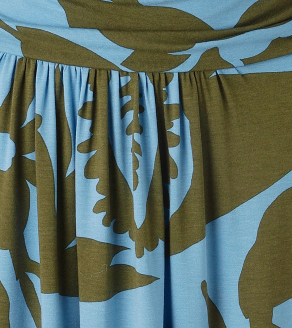 Aniston SELECTED Jerseykleid, mit gerafften Taillenbund - NEUE KOLLEKTION