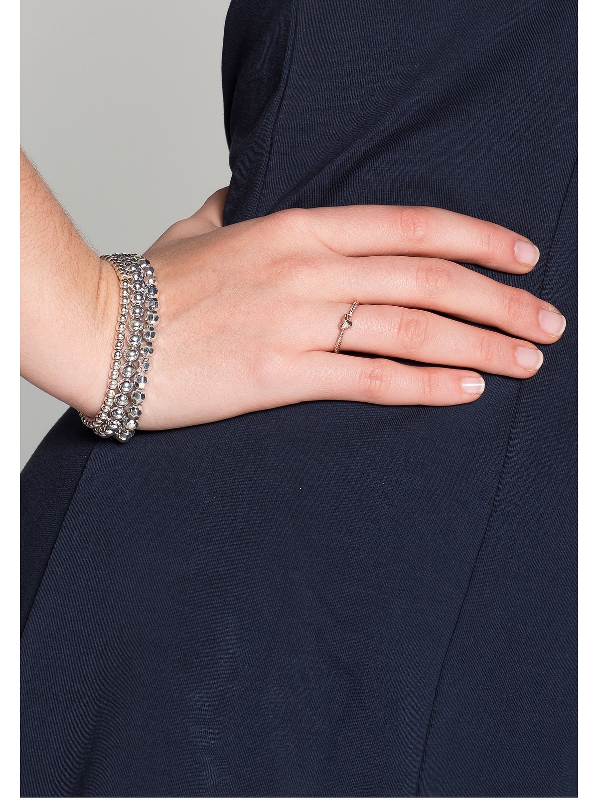 Sheego Jerseykleid »Große Größen«, mit breiten Trägern