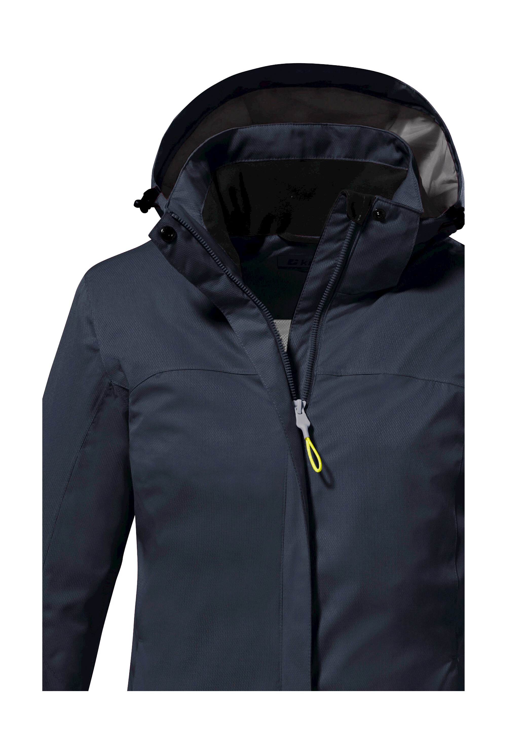 Killtec Outdoorjacke »KOS 133 WMN JCKT«, Wasser- und winddichte Damenjacke mit abnehmbarer Kapuze, PFAS-frei