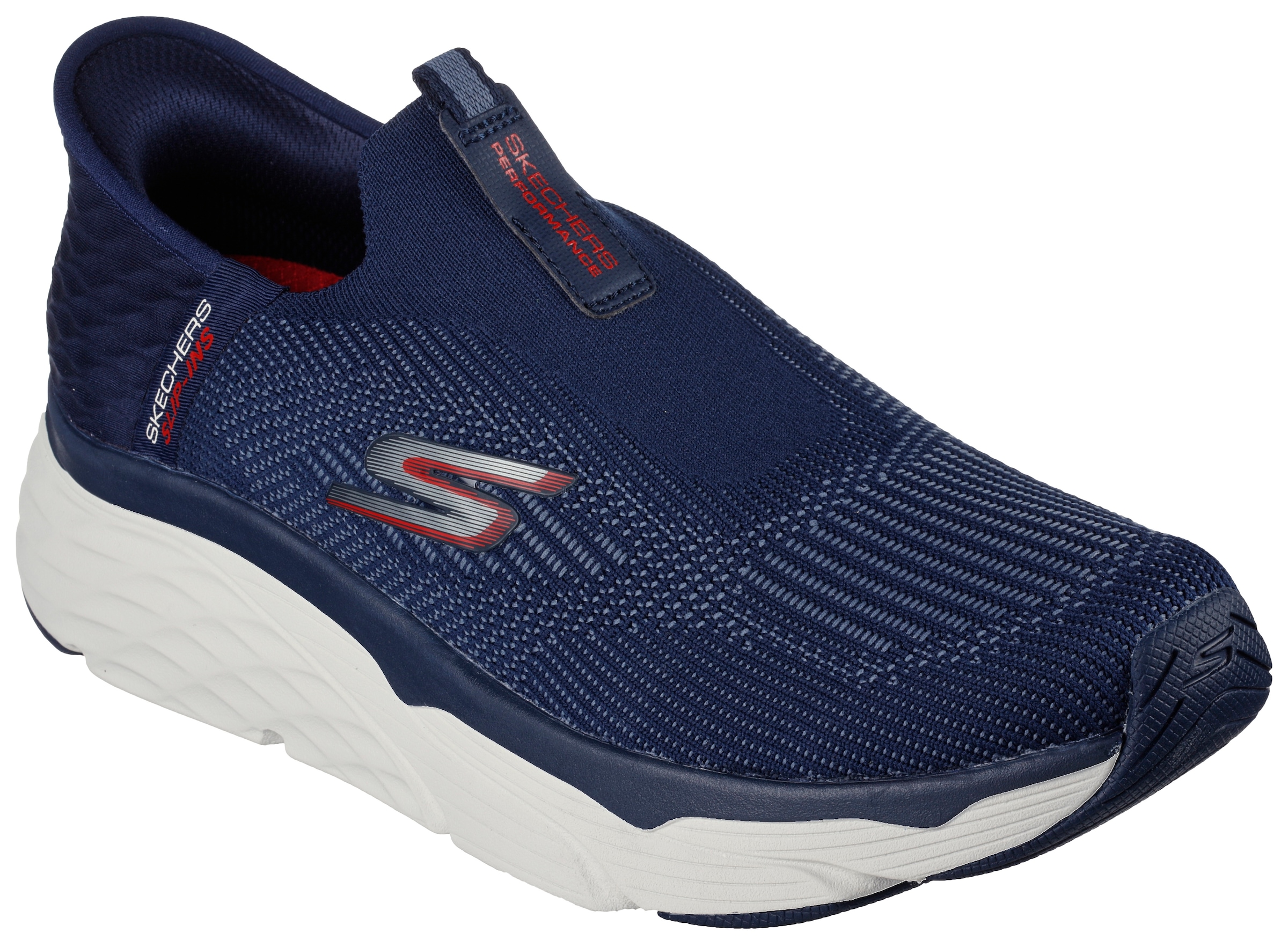 Skechers Slip-On Sneaker »MAX CUSHIONING ELITE-ADVANTAGEOUS«, Slipper, Freizeitschuh für Maschinenwäsche geeignet