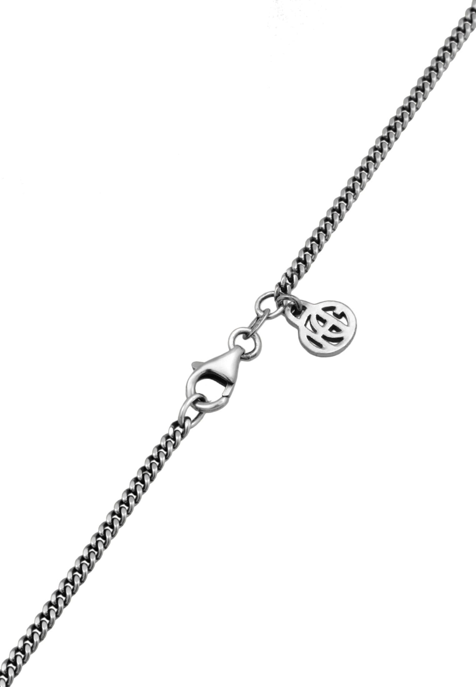 HAZE & GLORY Silberkette »Halskette Afrikanischer Türkis Stein Anhänger 925 Sterling Silber«