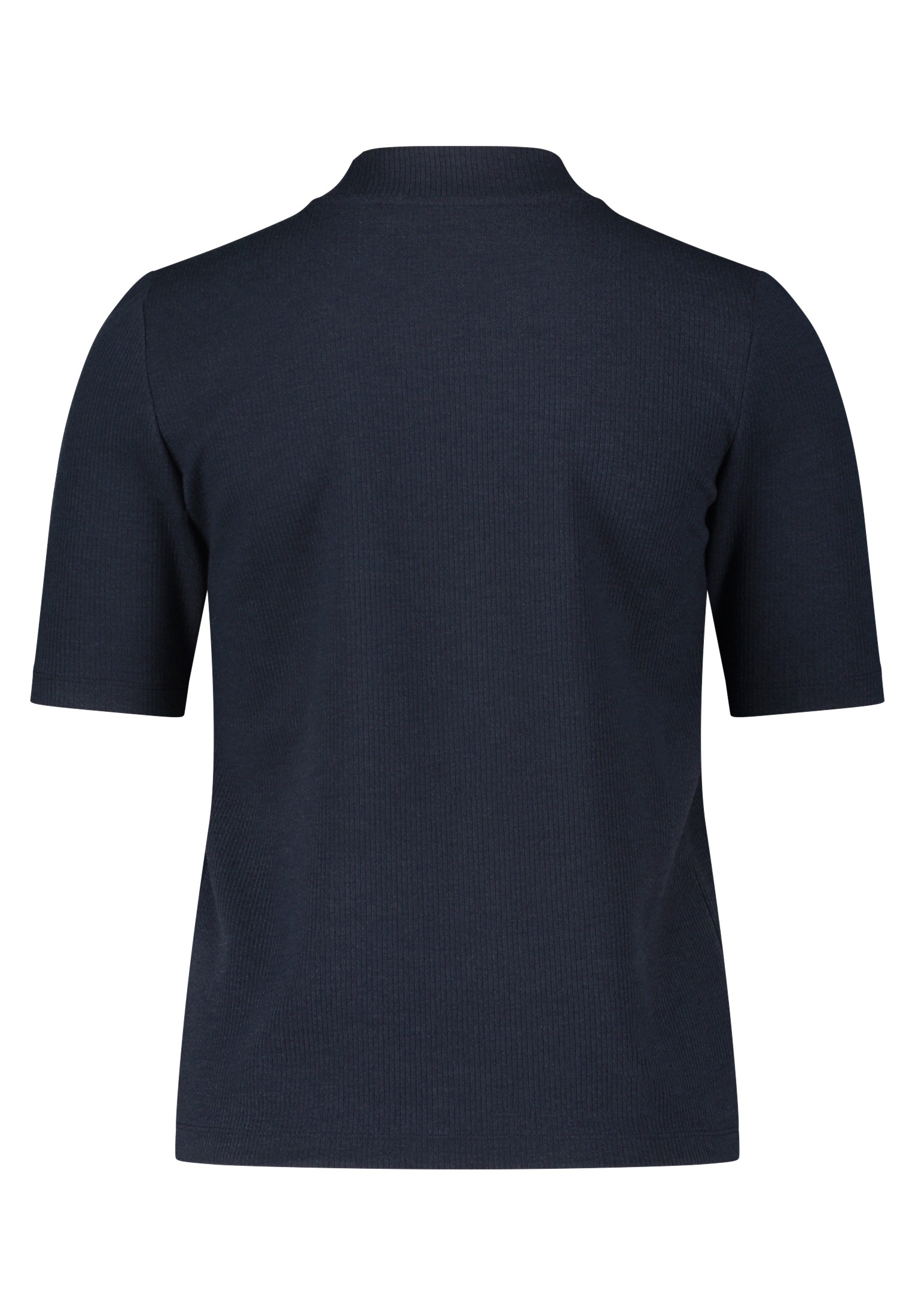 Thumbnail - Betty&Co Kurzarmshirt "Betty & Co Strukturshirt mit Stehkragen", (1 tlg.), Form