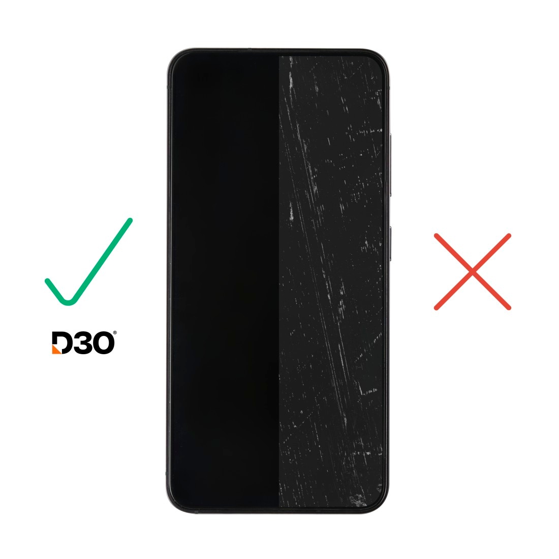 Hama Displayschutzglas »Handy-Schutzglas für Samsung Galaxy A27 5G« für Samsung Galaxys A27 5G 10H-Härte, D3O, Fullscreen, Anti-Fingerabdruck