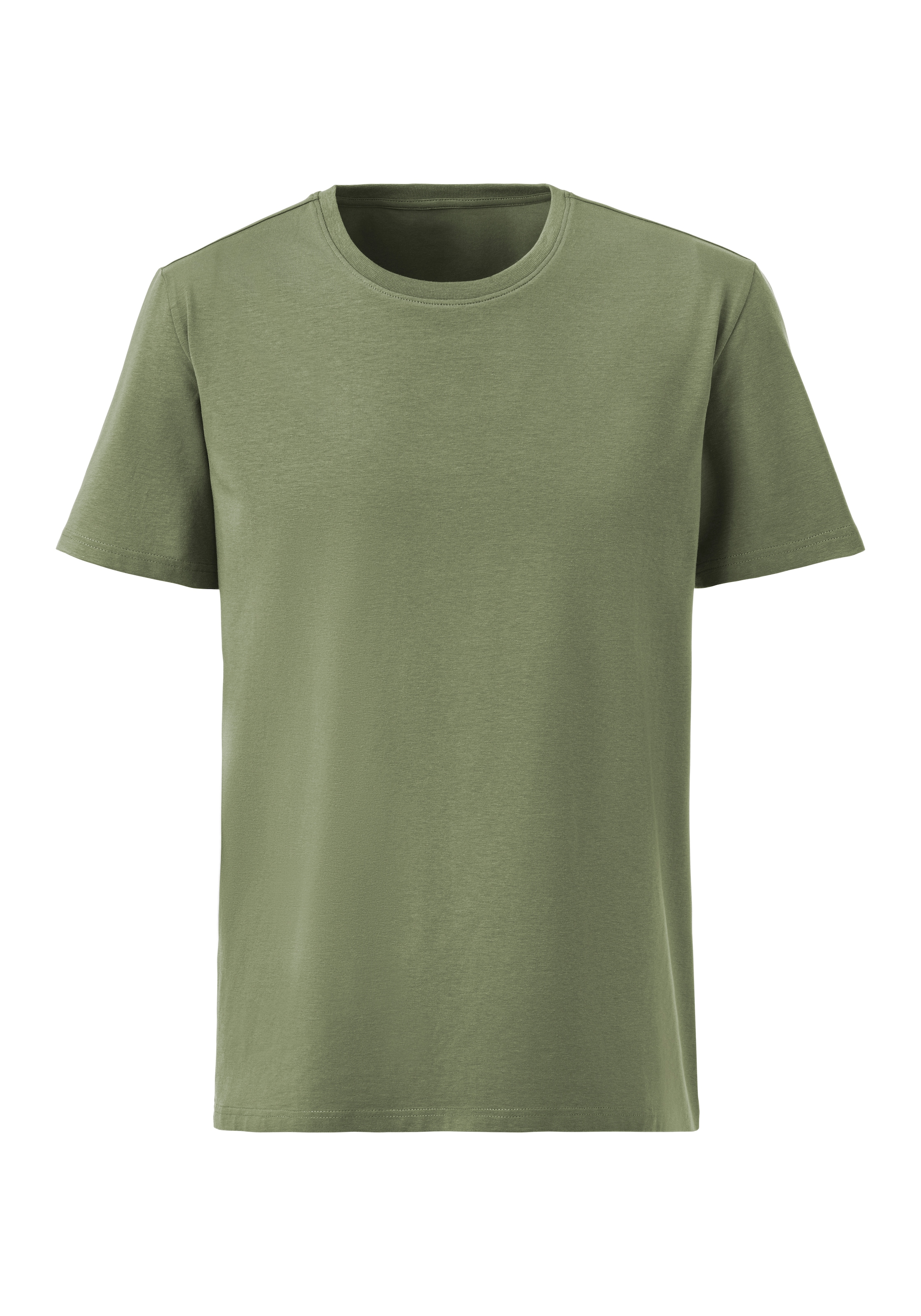 John Devin T-Shirt, aus strukturierter Baumwoll-Qualität