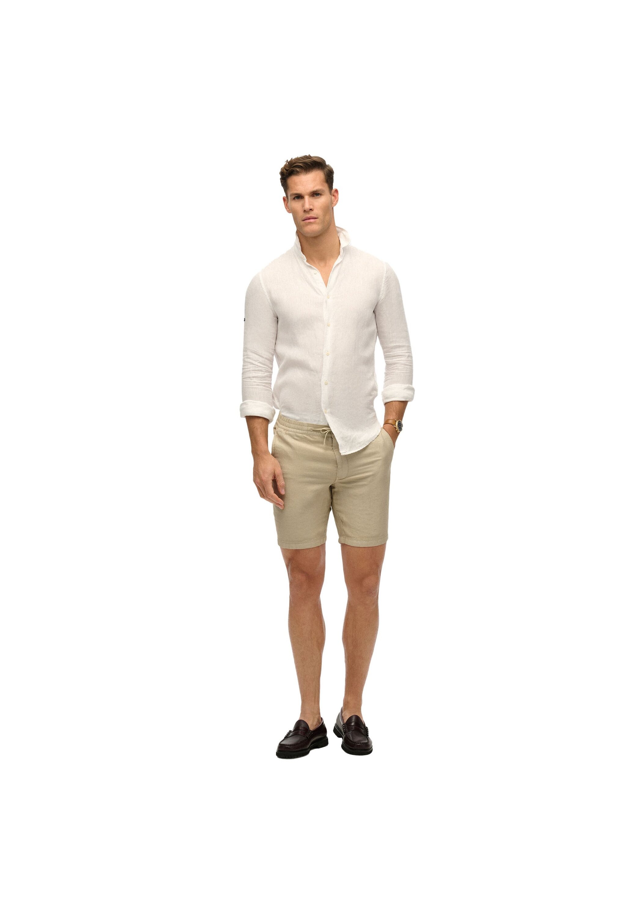 Superdry Shorts »Shorts Merchant Linen Short«