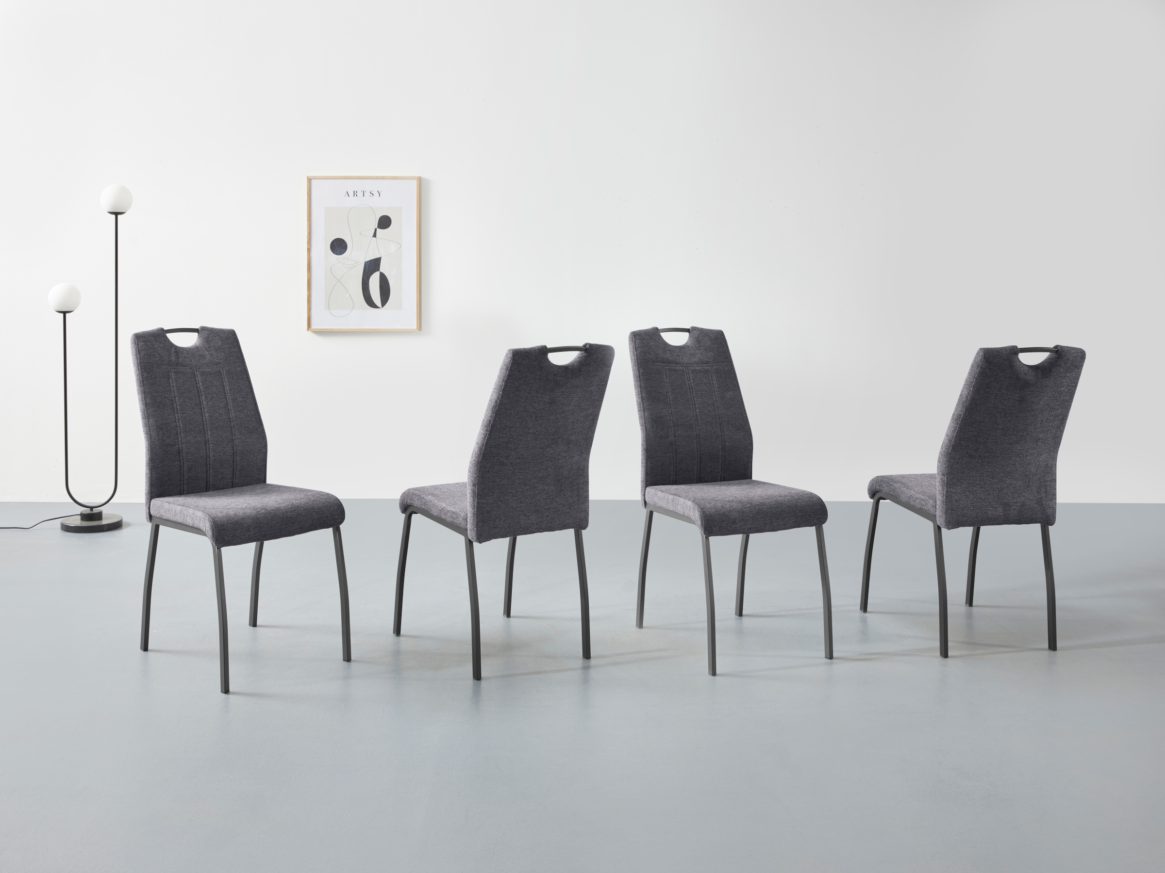 HELA Esszimmerstuhl "ELIF" (Set) 4 Stk.140 Kg Belastbar, Küchenstuhl günstig online kaufen