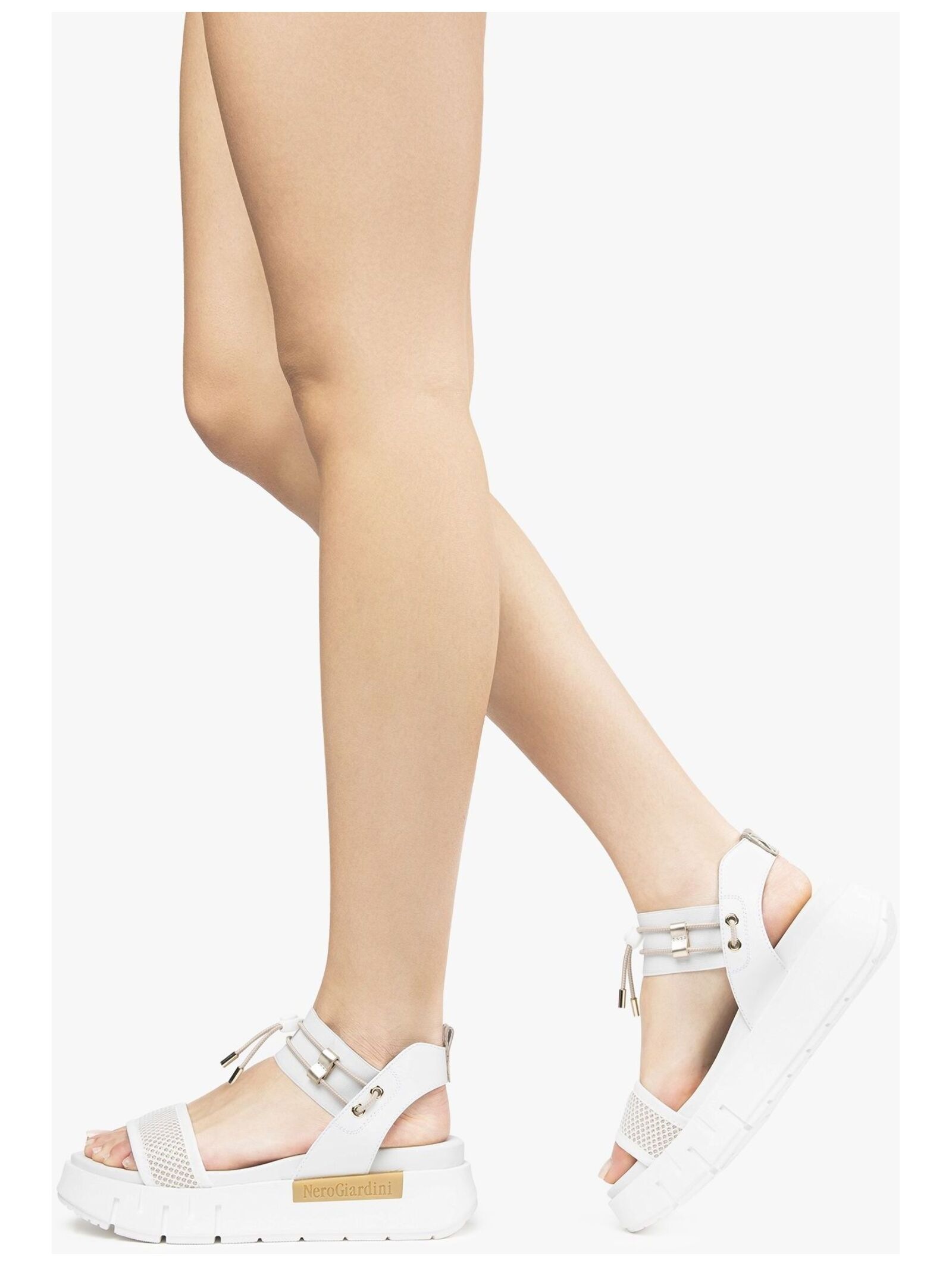 Nero Giardini Riemchensandale »Nero Giardini Sandalen Lederimitat/Textil«