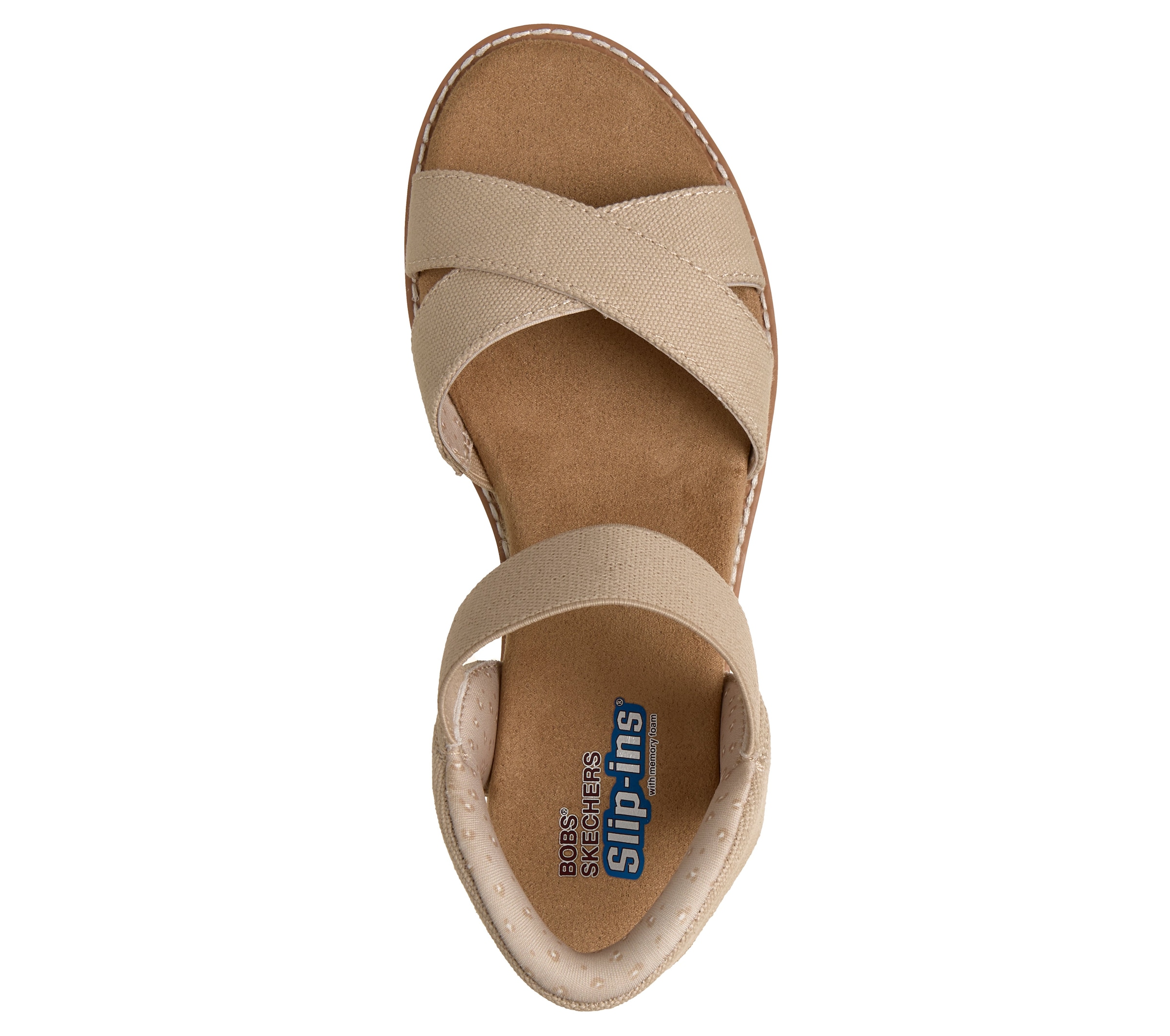 Skechers Sandale »DESERT KISS-GOLDEN LILY«  Sommerschuh, Urlaubsschuh, Sandalette mit Memory Foam