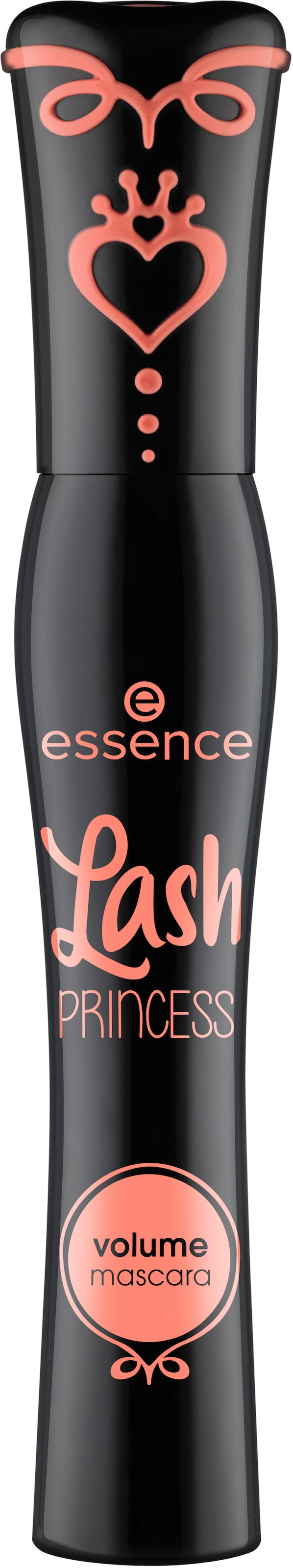 Essence Mascara »Lash PRINCESS volume«, (Set, 3 tlg.), mit speziell geformter Kobra-Bürste