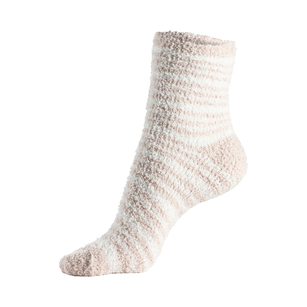 LASCANA Kuschelsocken, (Packung, 4 Paar)