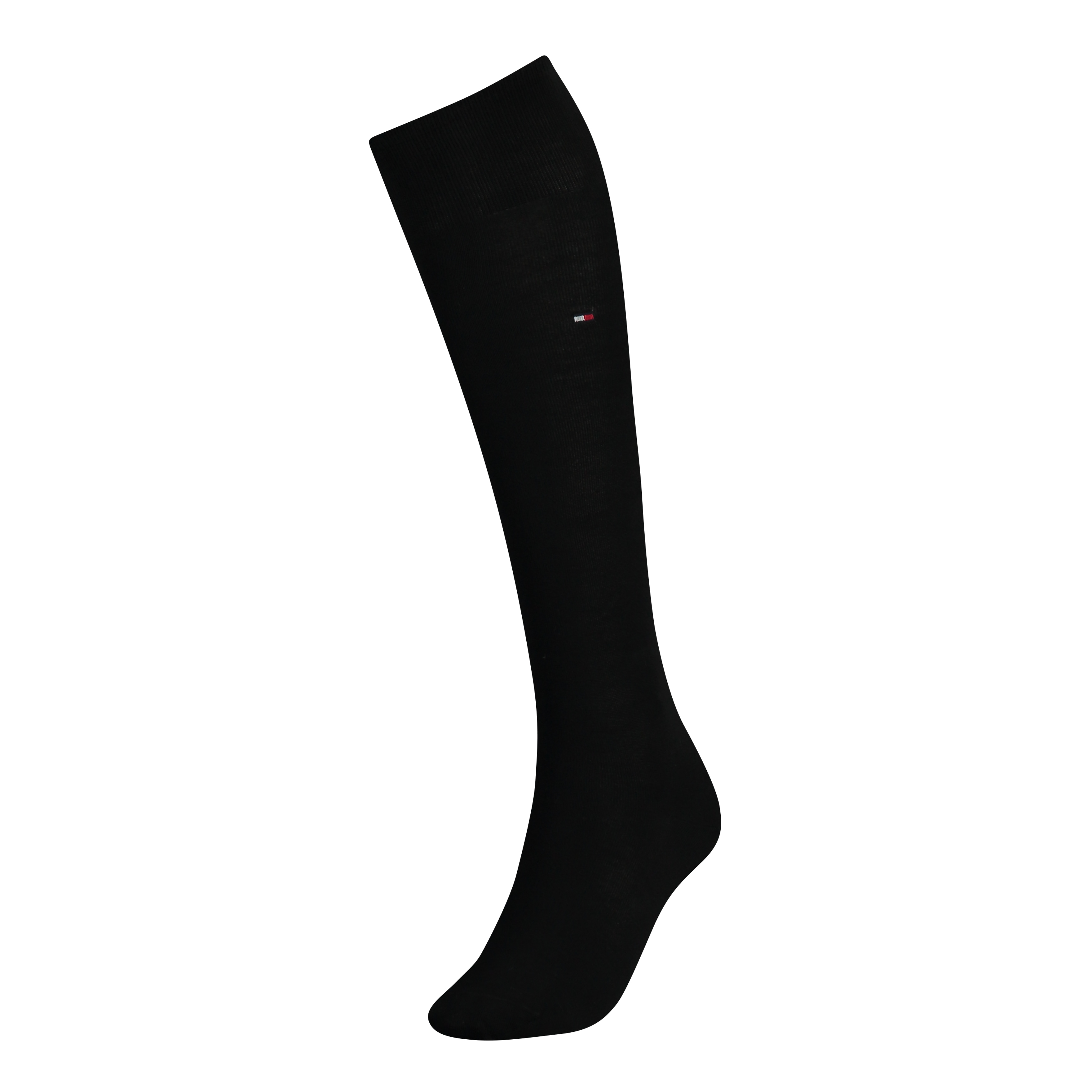 Tommy Hilfiger Kniestrümpfe "TH WOMEN KNEEHIGH" mit kleinem Flag-Label