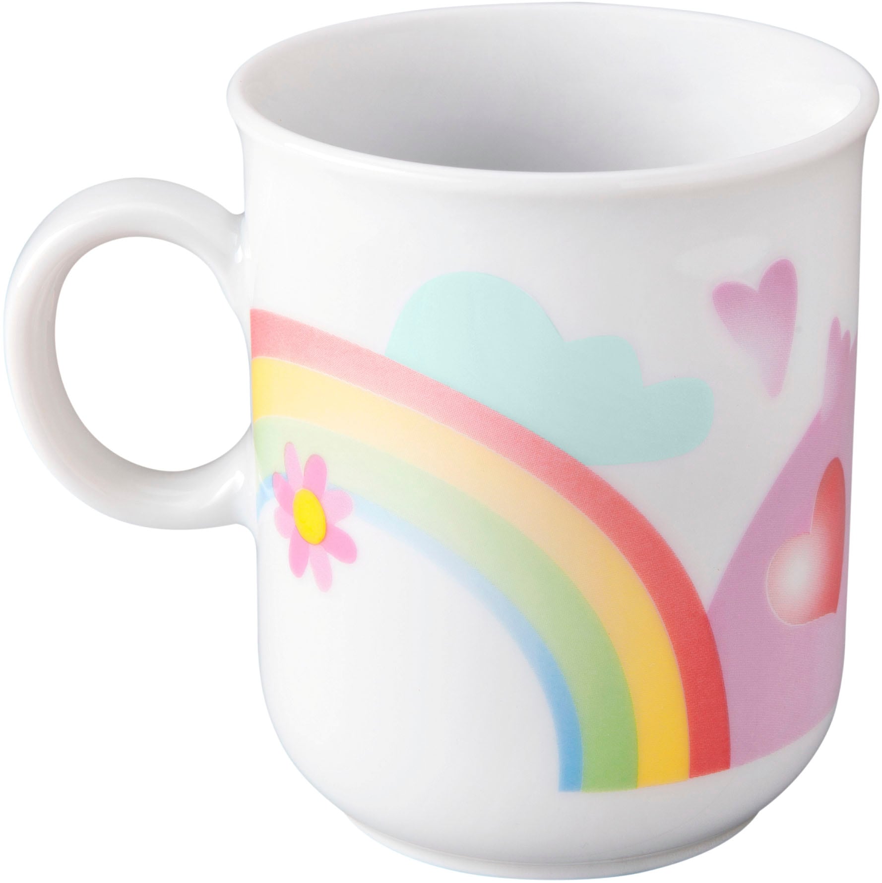 Seltmann Weiden Becher »Compact, Mein kleines Einhorn«, (1 tlg.), Becher mit Henkel 0,25 l