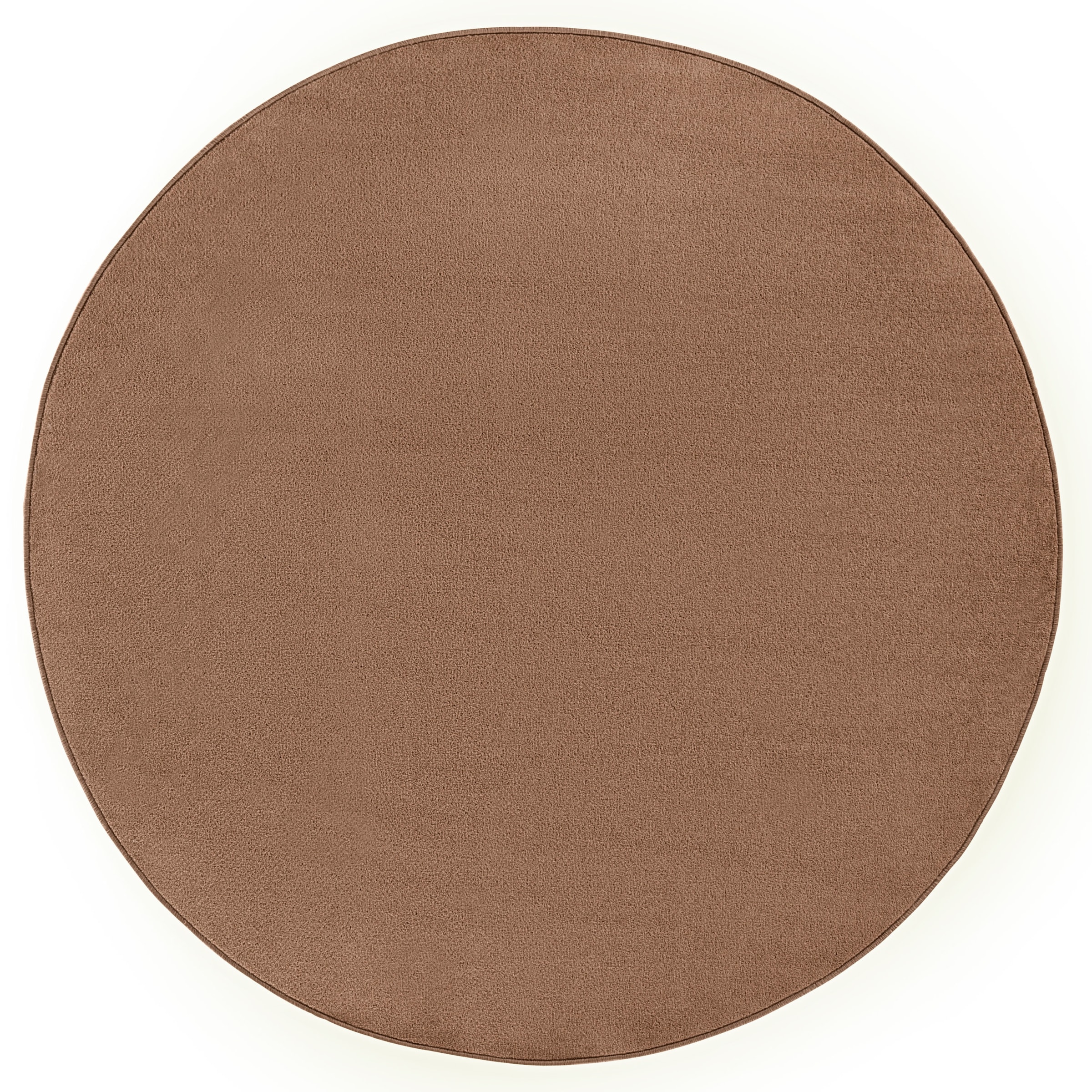 HANSE Home Teppich »Fancy«, rund, 7 mm Höhe, Kurzflor, Weich, Einfarbig, Wohnzimmer, Schlafzimmer, Esszimmer