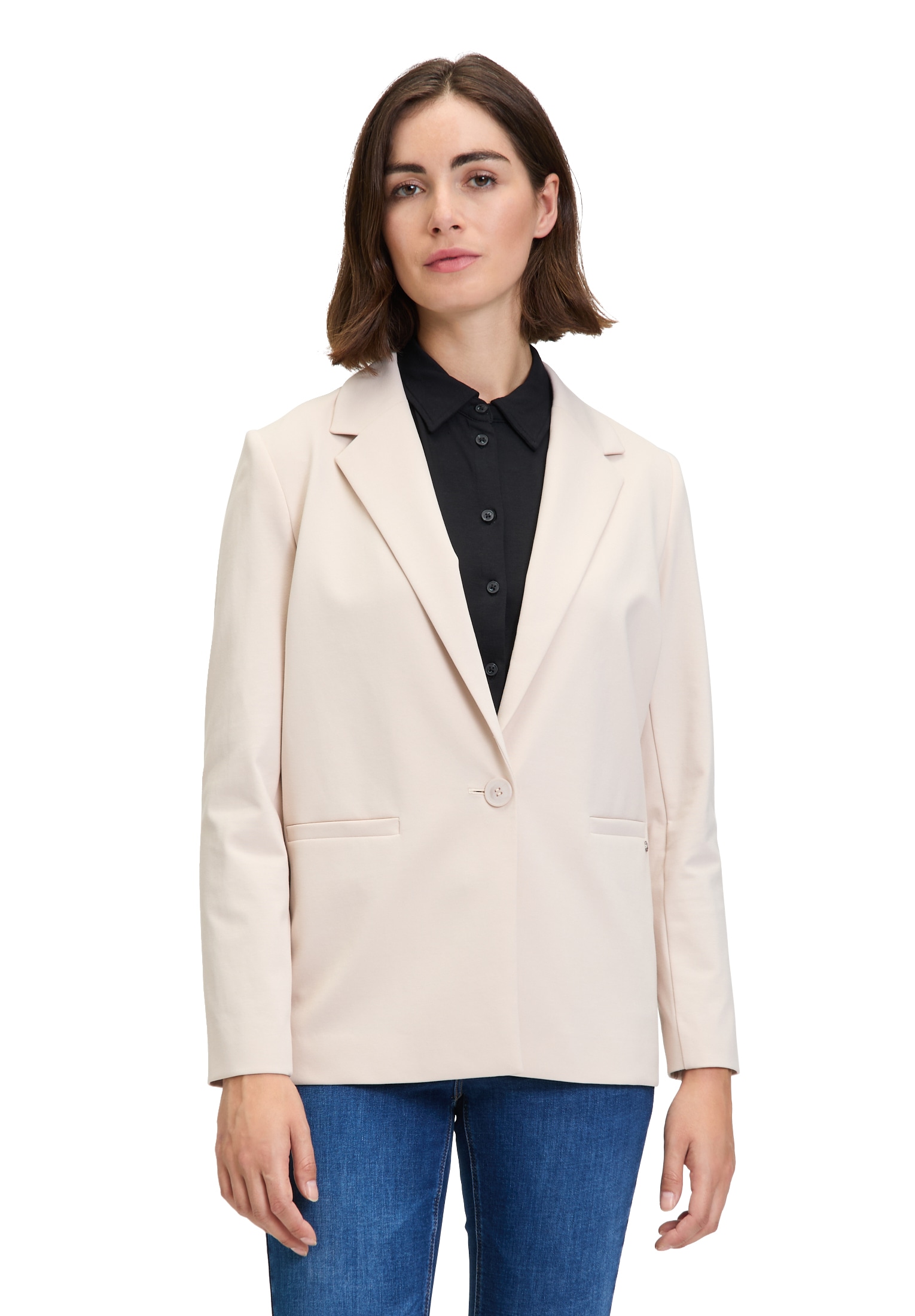Betty&Co Jackenblazer "Betty & Co Damen Longblazer langarm", Form günstig online kaufen