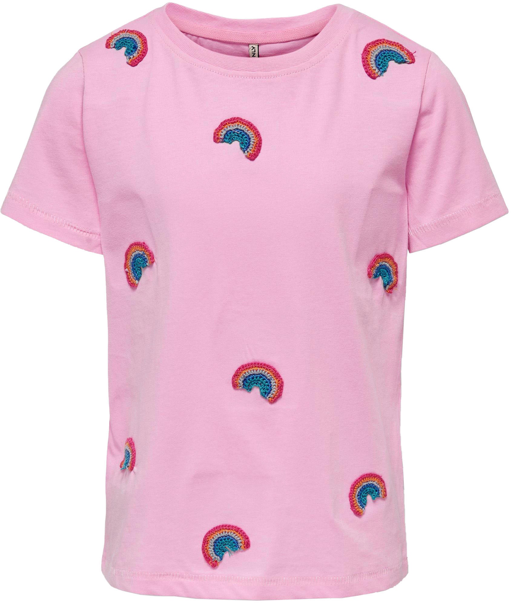 KIDS ONLY Kurzarmshirt »KOGKITA REG S/S RAINBOW TOP EMB BOX JRS« kaufen