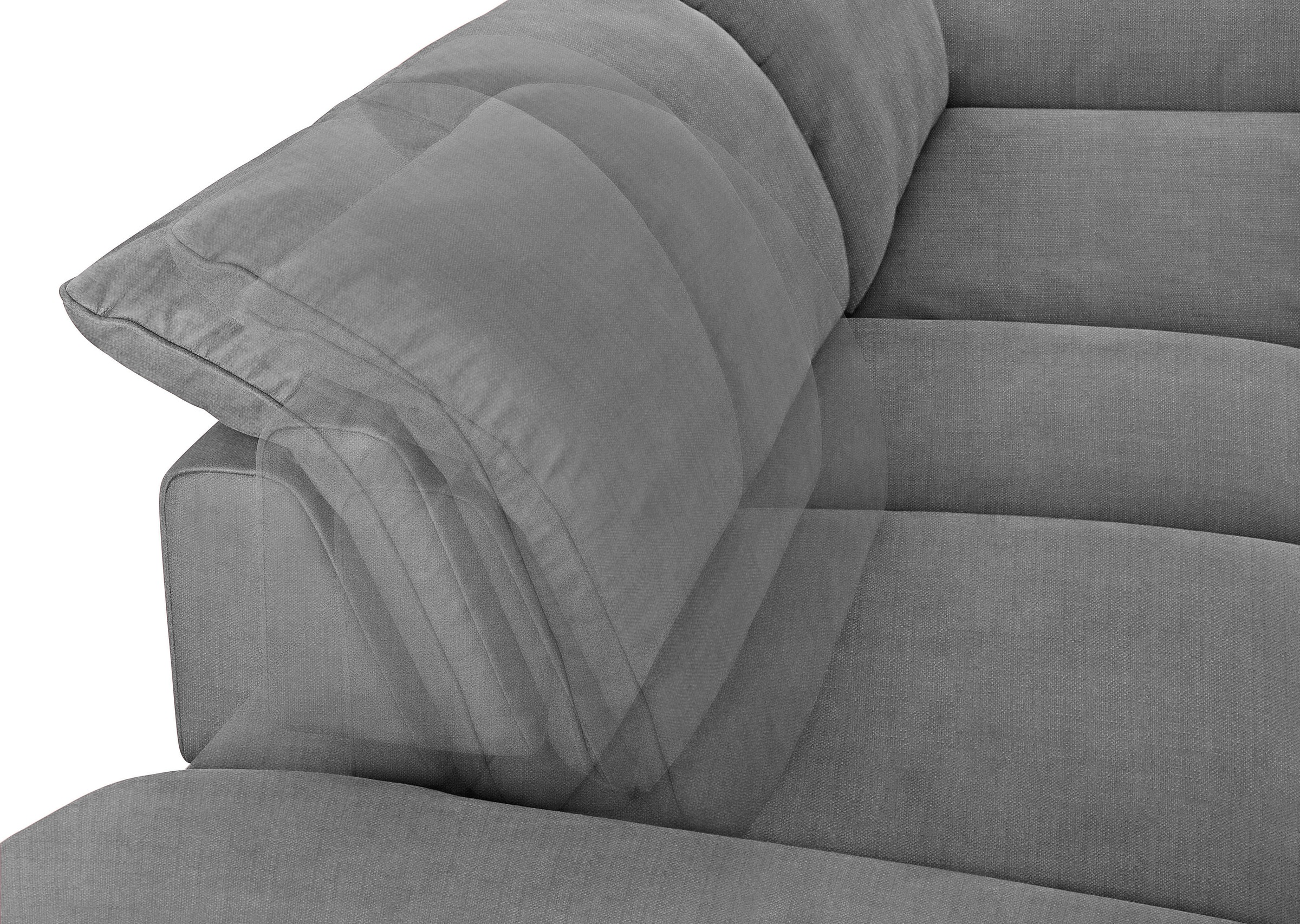 W.SCHILLIG Ecksofa »enjoy&MORE, Designsofa, bequem, zeitlos und elegant, L-Form« Sitztiefenverstellung, Füße bronze pulverbeschichtet, Breite 310 cm
