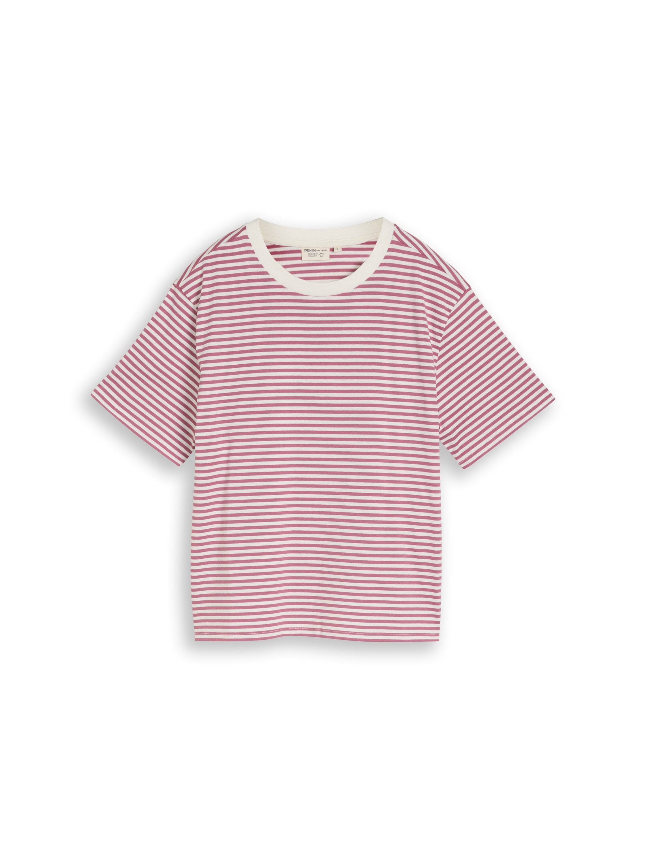 TOM TAILOR Denim T-Shirt mit Streifen Muster