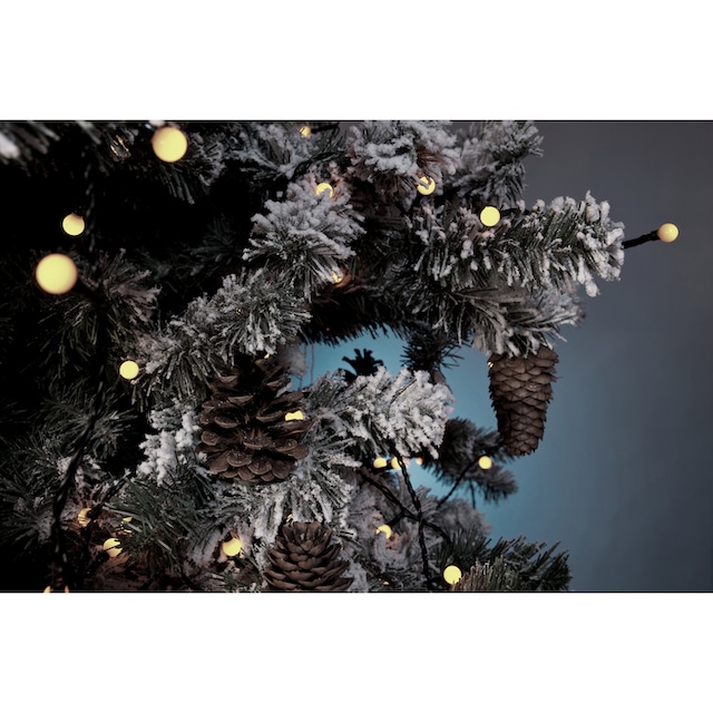 KONSTSMIDE LED-Lichterkette »Weihnachtsdeko aussen«, 160 St.-flammig, LED  Globelichterkette, runde Dioden, 160 warm weiße Dioden bestellen | BAUR