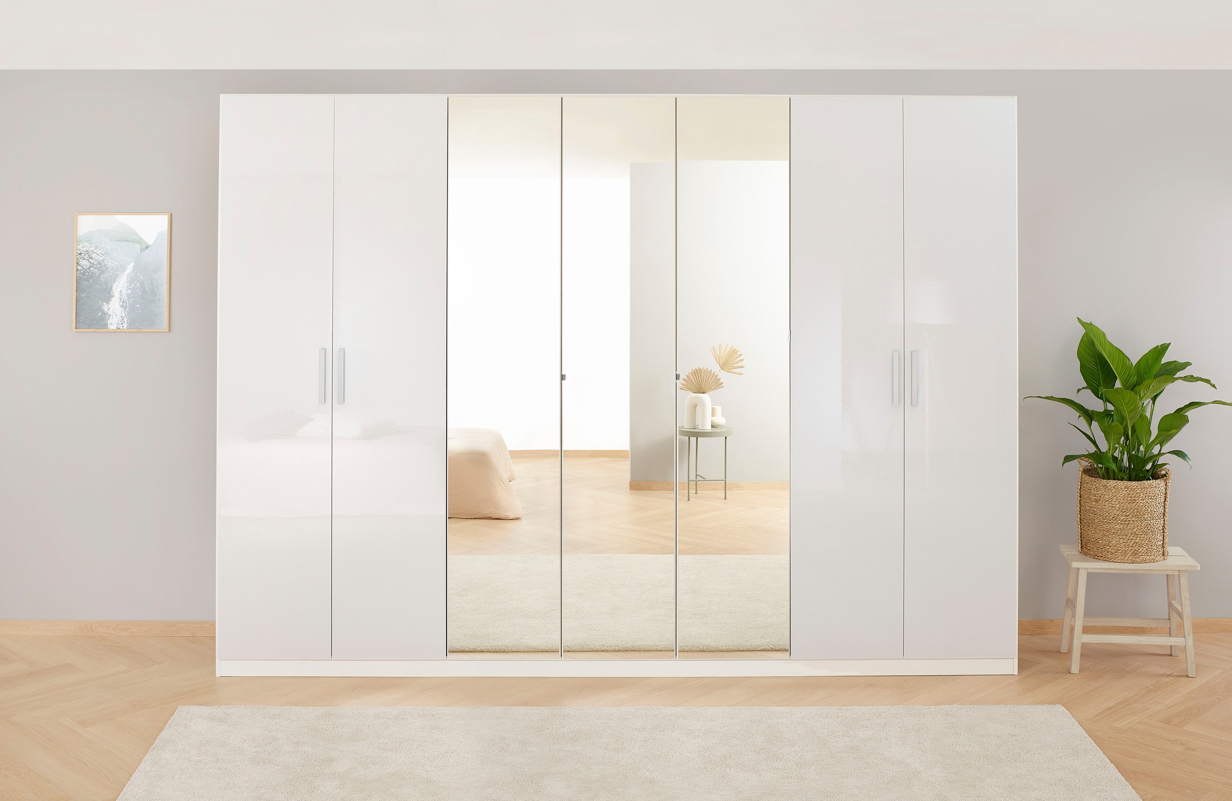 rauch Drehtürenschrank "Kleiderschrank Schrank Garderobe KOLUNA Hochglanz-F günstig online kaufen