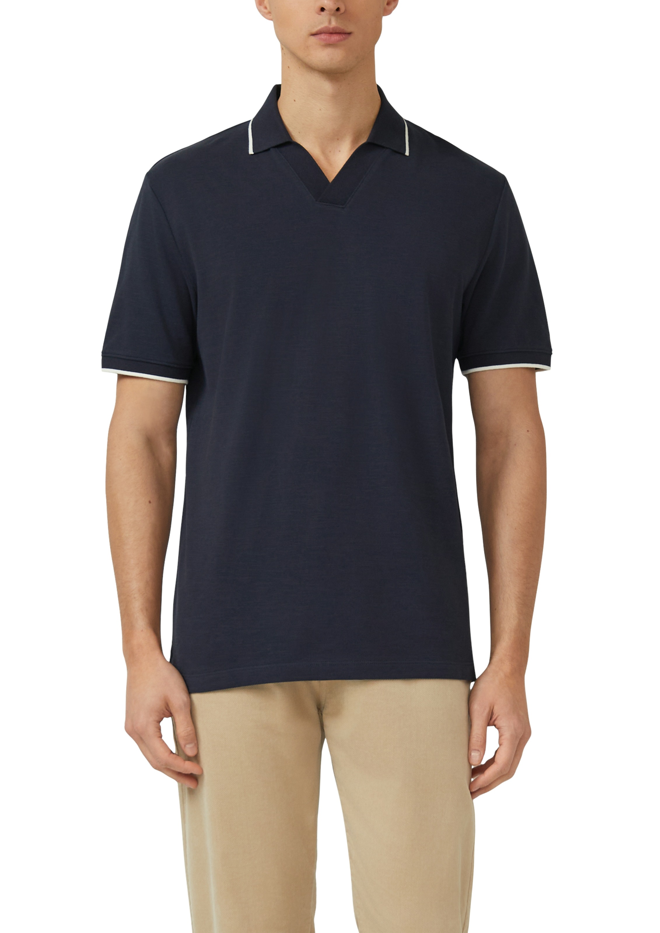 s.Oliver Kurzarmshirt mit Polokragen günstig online kaufen