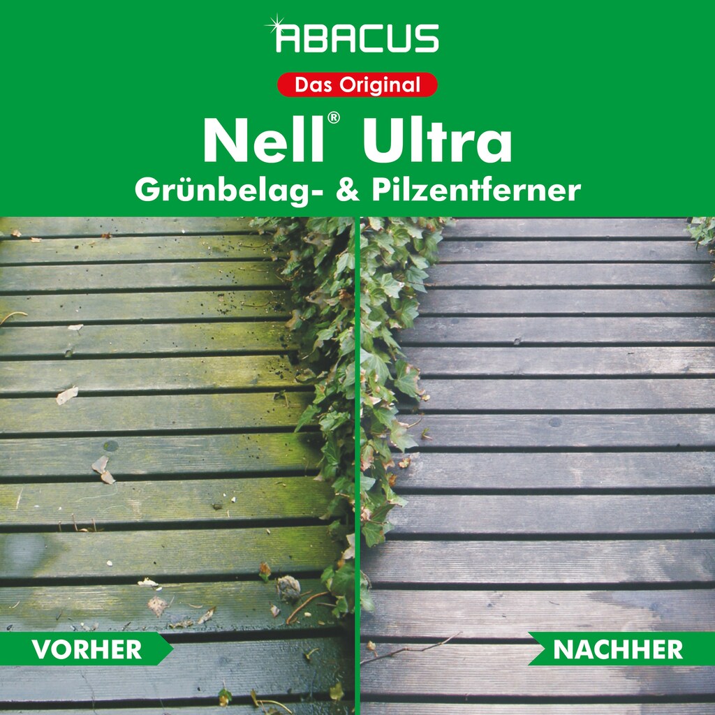 ABACUS Grünbelagentferner »NELL ULTRA«, (Set, 5 St.)