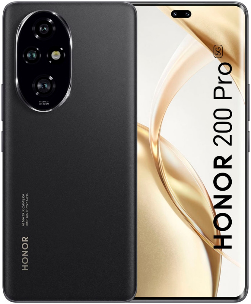 Honor Smartphone »HONOR 200 Pro«, schwarz