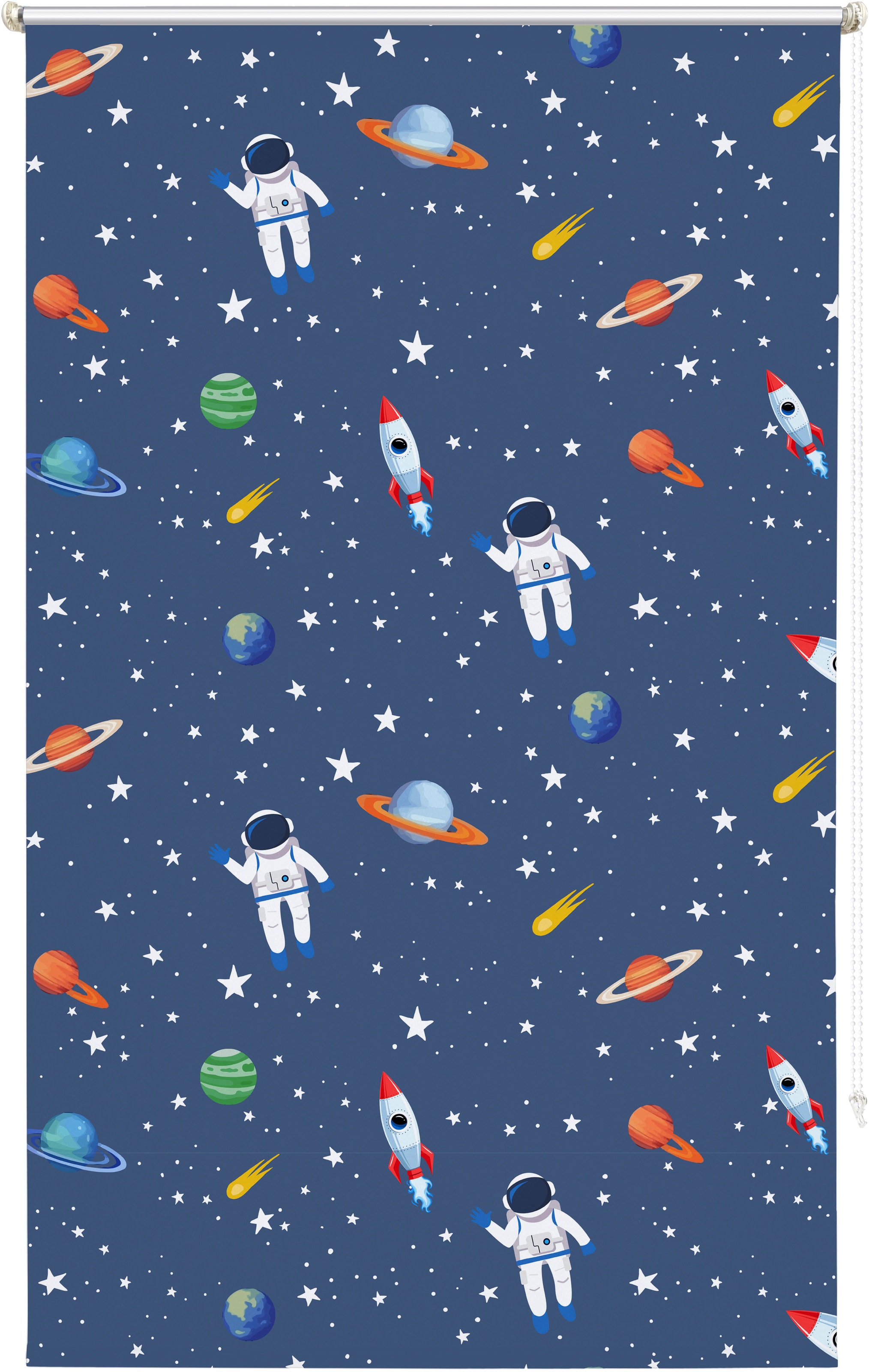 Lüttenhütt Rollo "ASTRONAUT" verdunkelnd Blendschutz  Sichtschutz  Verdunke günstig online kaufen