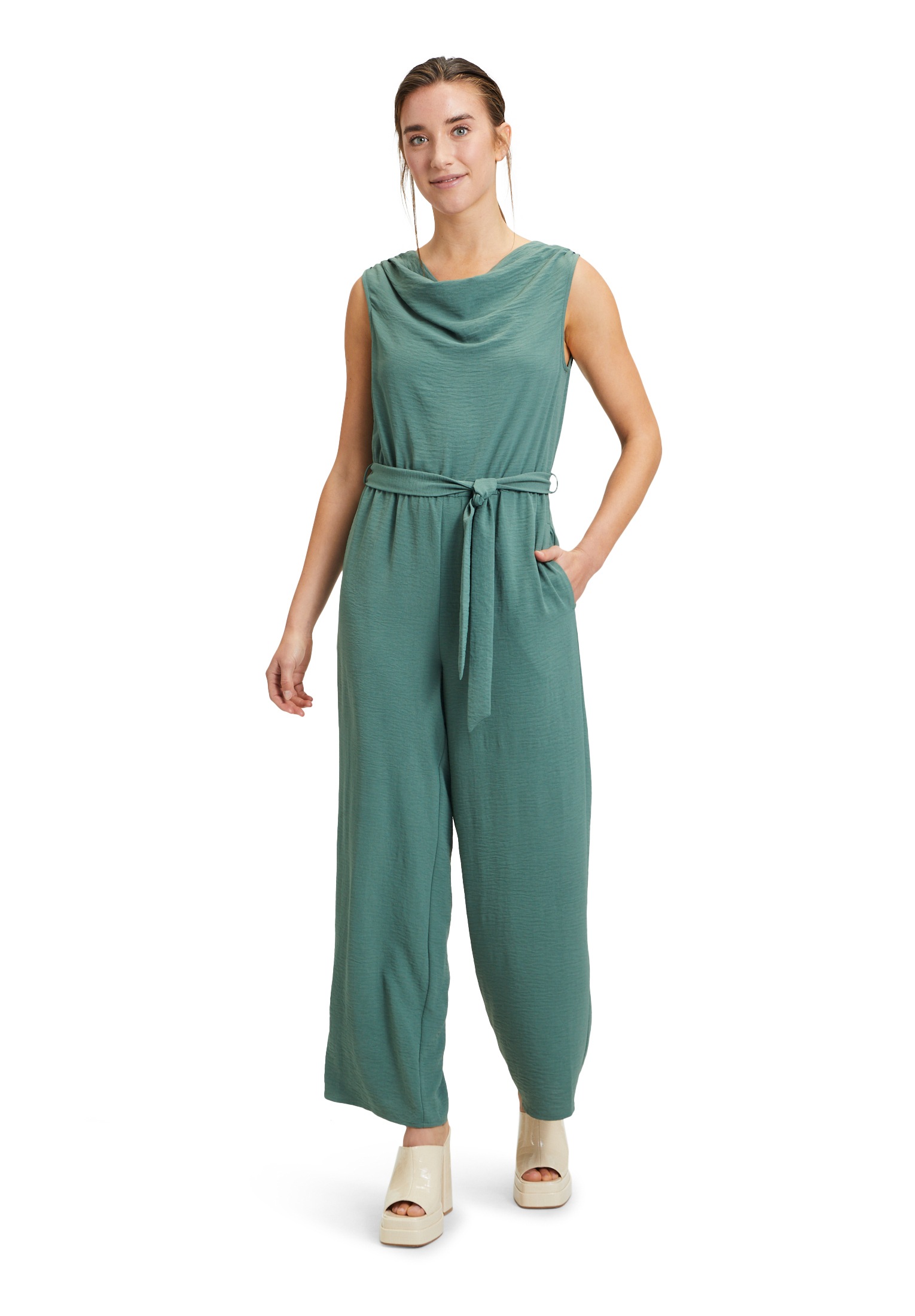 Cartoon Overall "Cartoon Damen Jumpsuit mit Bindegürtel", (1 tlg.), Design günstig online kaufen