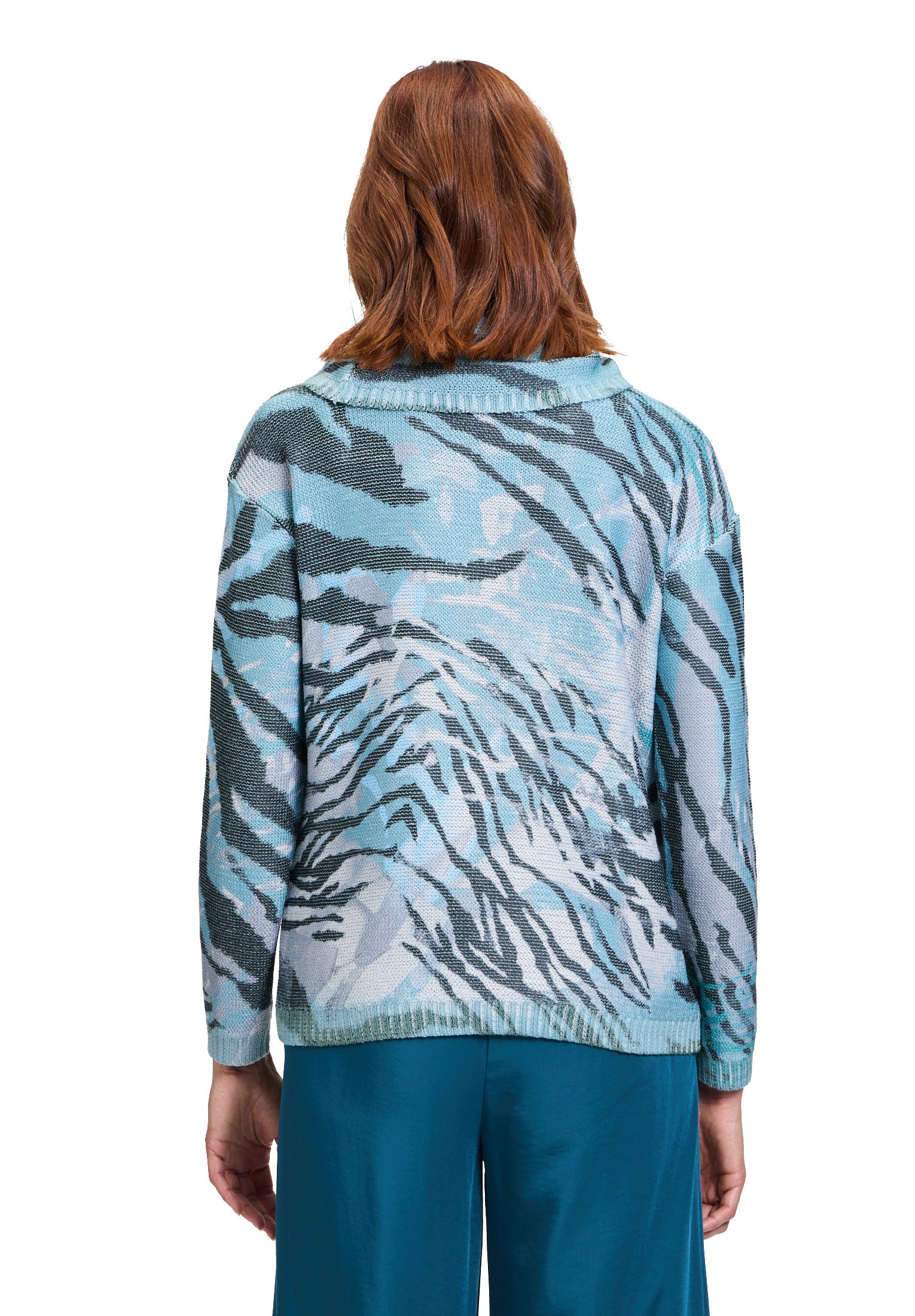 Betty Barclay Strickpullover »Betty Barclay Damen Strickpullover mit Print«, (1 tlg.), Druck